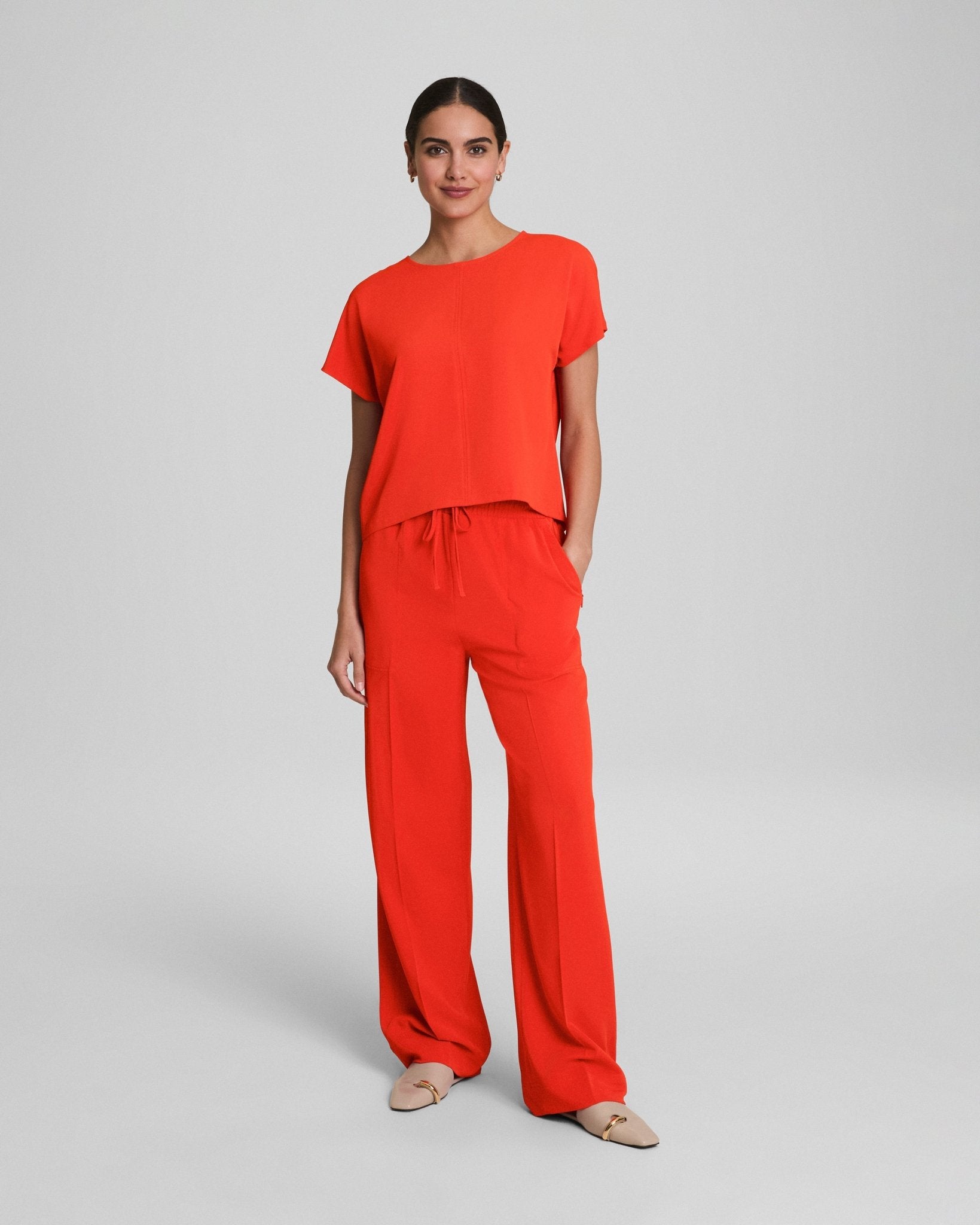 SPANX® CarryOn Wide Leg Pant by Spanx at Shirley Shoppe