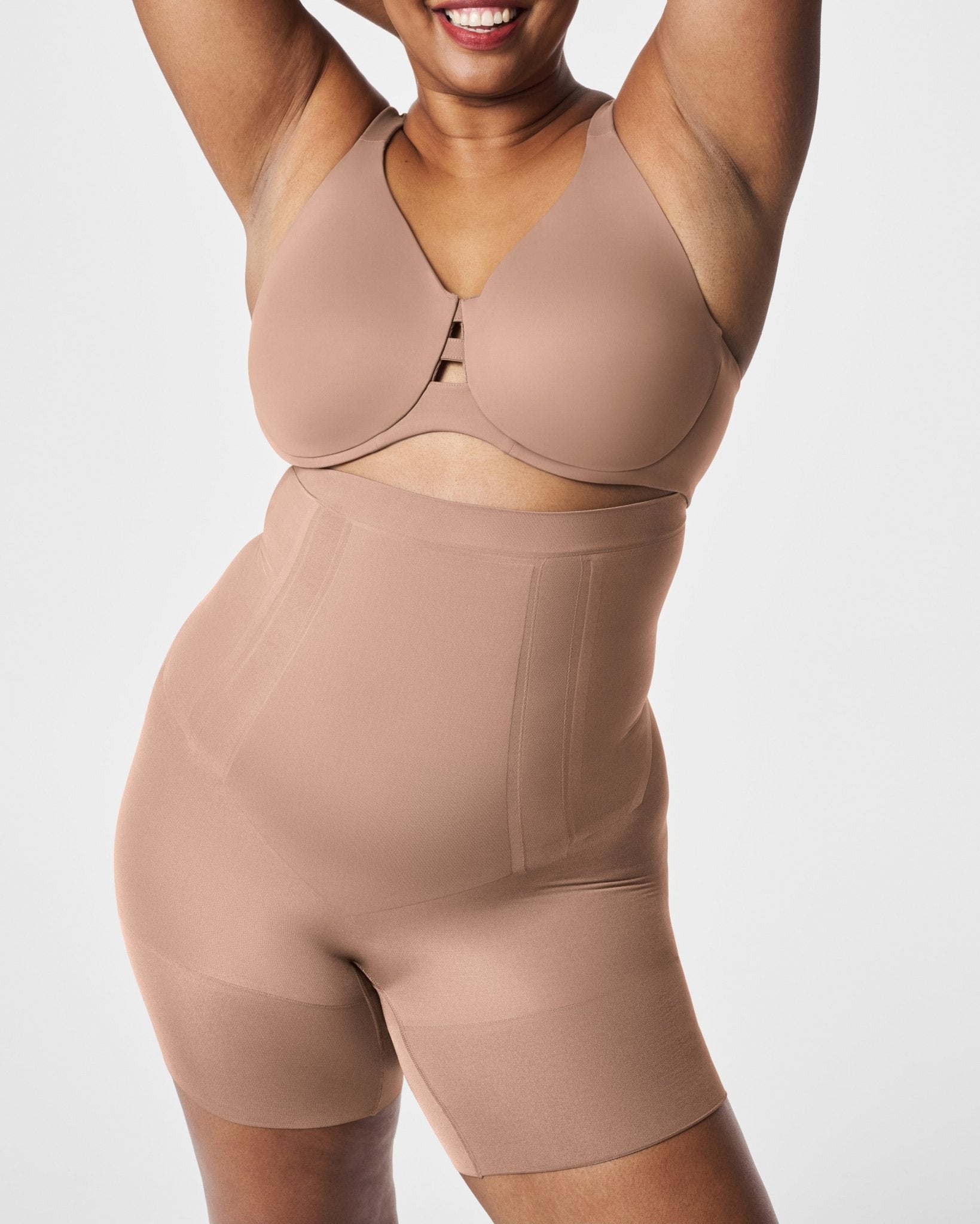 SPANXsculpt™ OnCore High - Waisted Mid - Thigh Short by Spanx at Shirley Shoppe