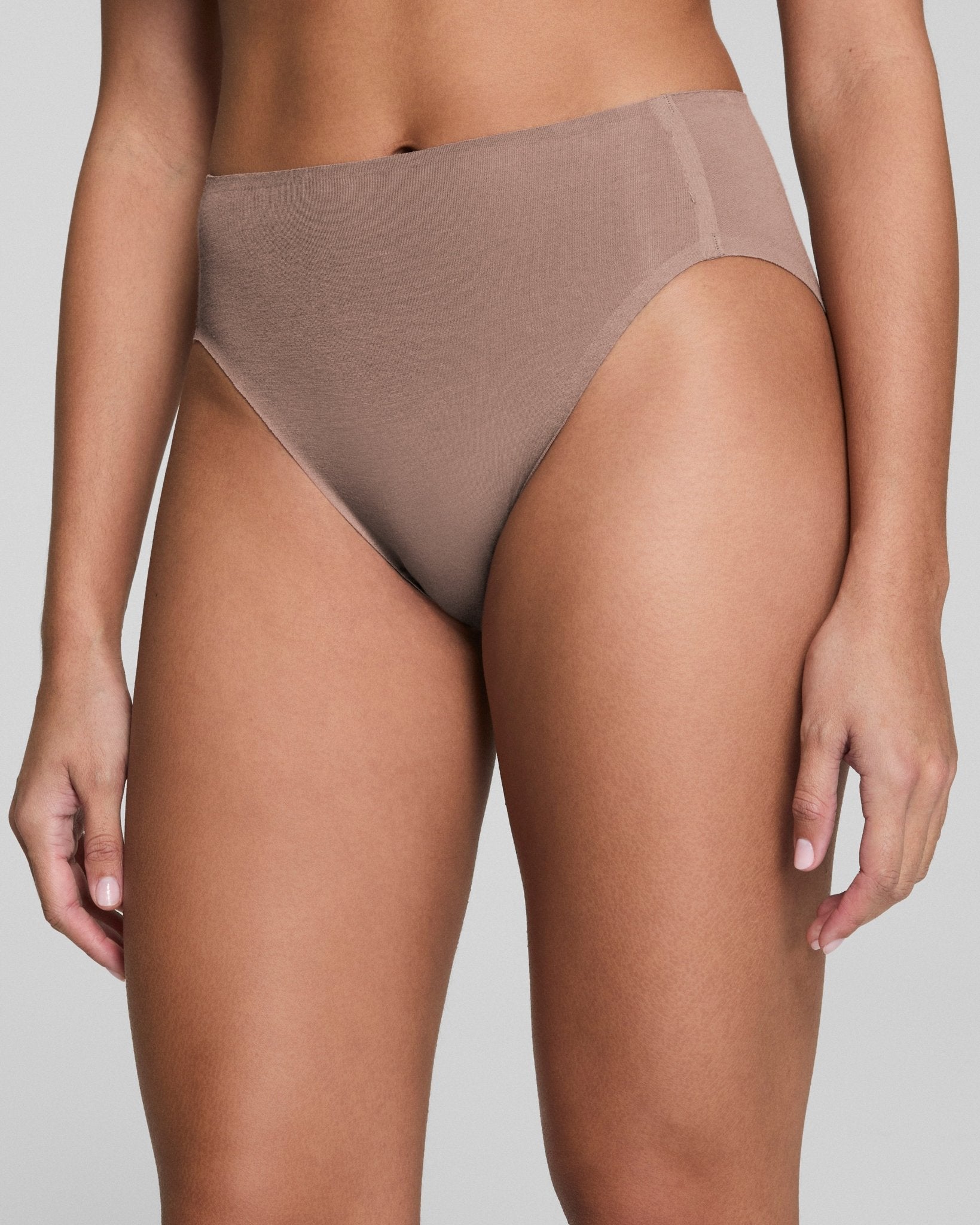 SPANXsmooth™ Fit - To - You Supima® Cotton Brief 3 - Pack | Cafe Au Lait by Spanx at Shirley Shoppe