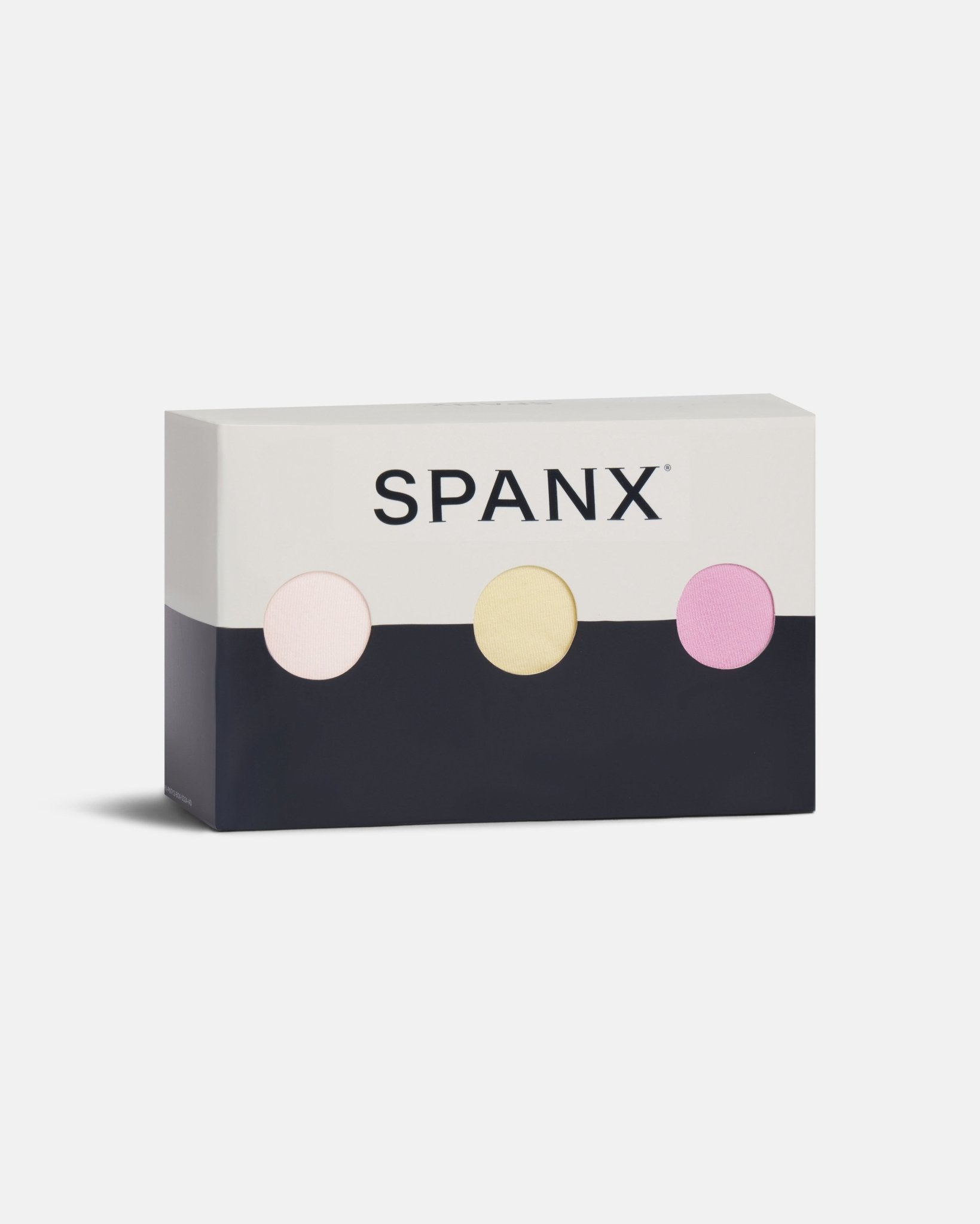 SPANXsmooth™ Fit - To - You Supima® Cotton Thong 3 - Pack | Pink Blossom/Daffodil/Petunia by Spanx at Shirley Shoppe