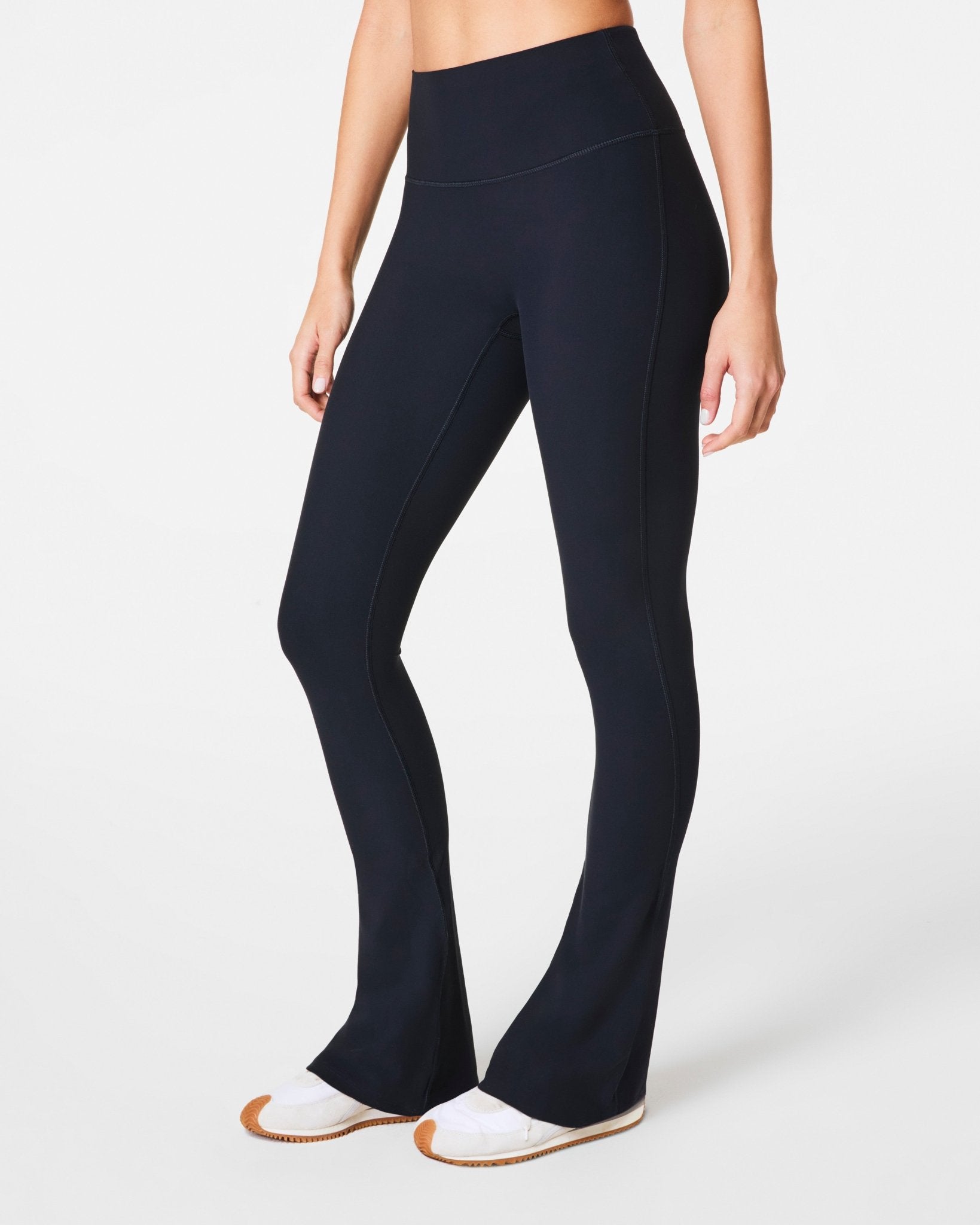 SPANXsmooth™ OnForm Micro Flare Pant | Barely Black by Spanx at Shirley Shoppe