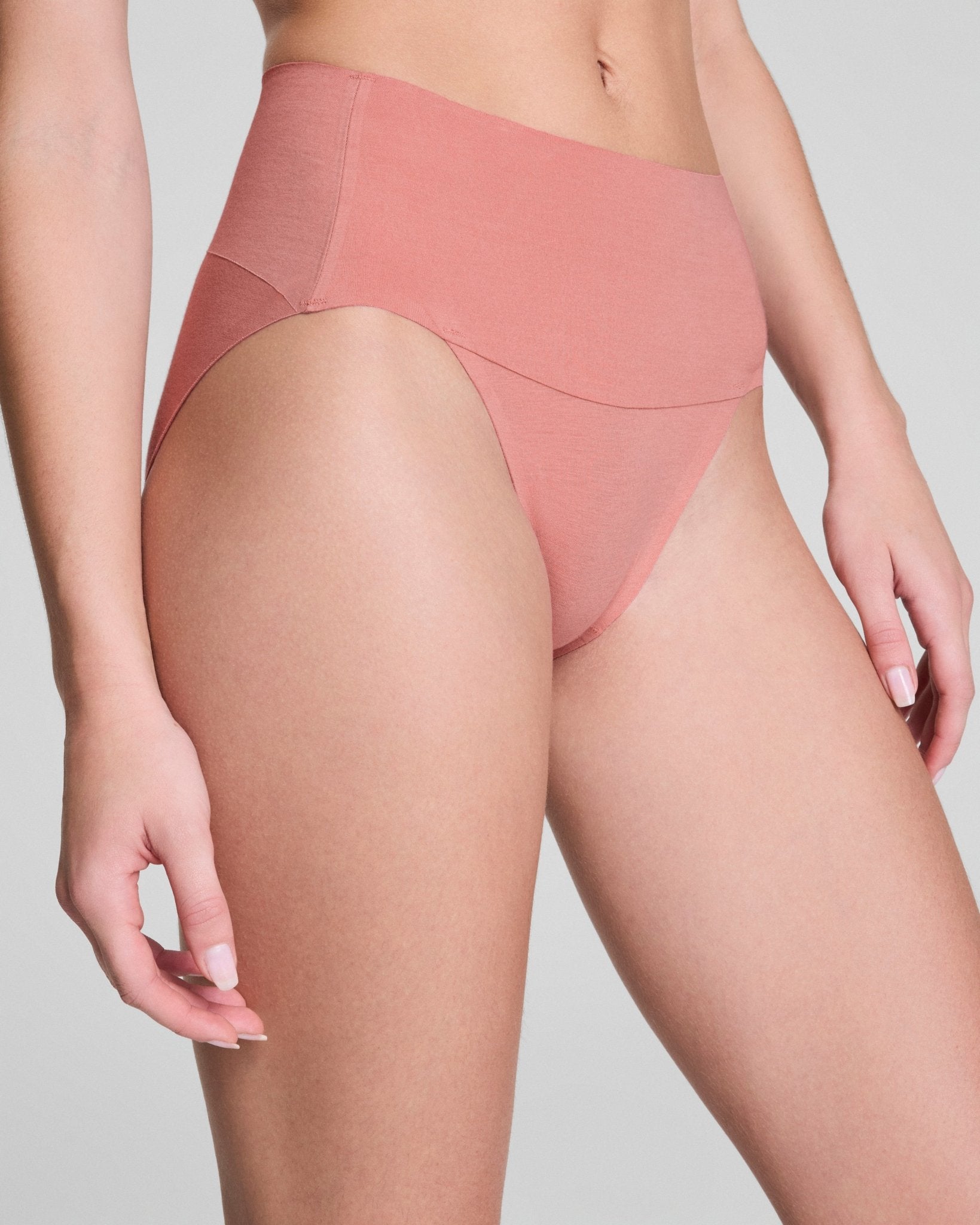 SPANXsupersmooth™ Undie - tectable® Supima® Cotton Hi - Leg Brief by SPANX at Shirley Shoppe