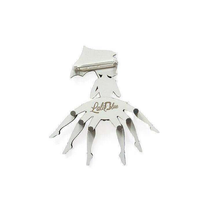 Spider Woman Halloween Brooch by Laliblue