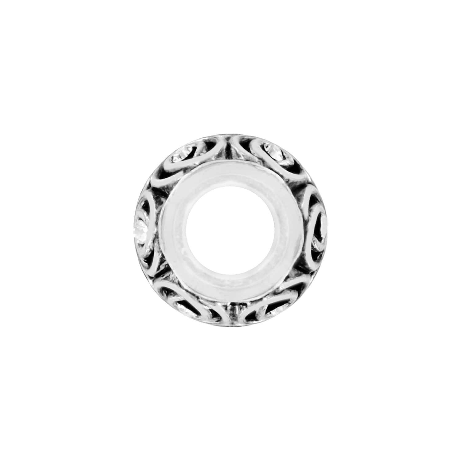 Spiral Heart Bead