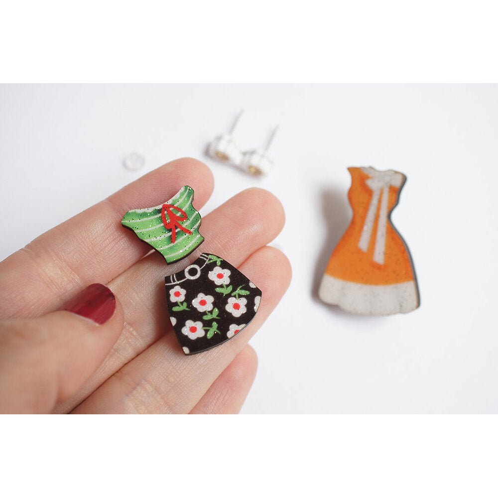 Spring Bows Outfit Brooches by Laliblue by Quirks! at Shirley Shoppe