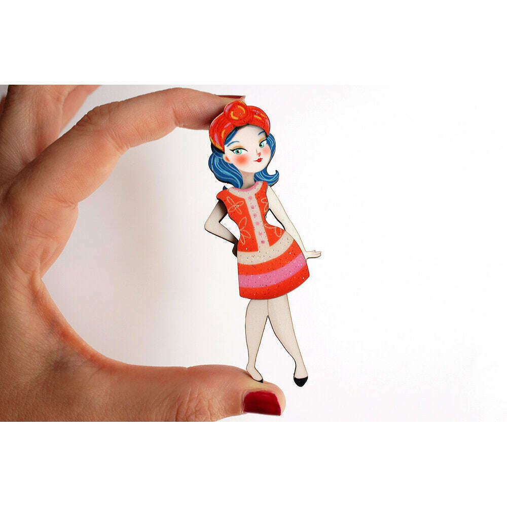 Spring Color Outfit Brooches by Laliblue