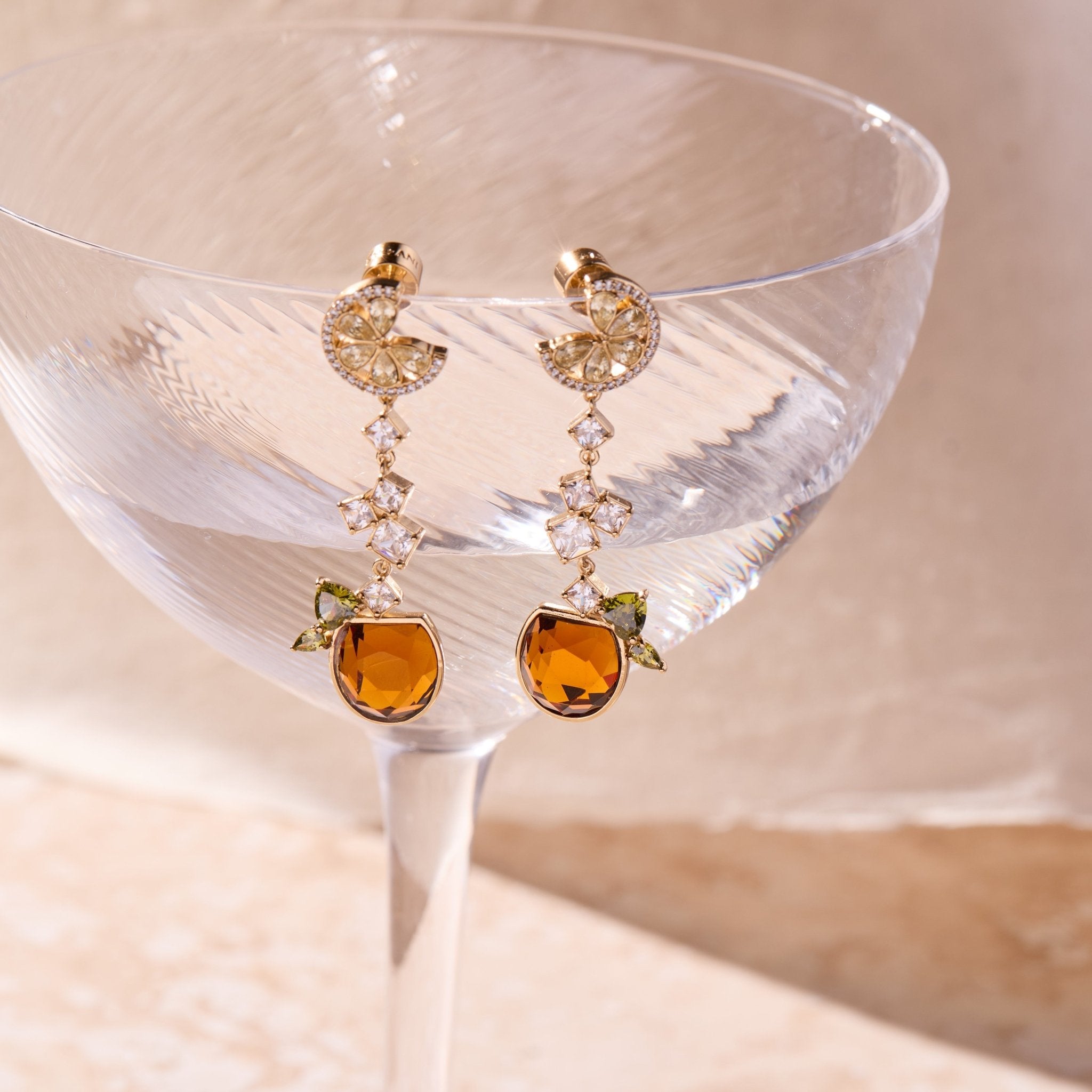 Spritz O Clock Statement Earring by ALEX AND ANI at Shirley Shoppe