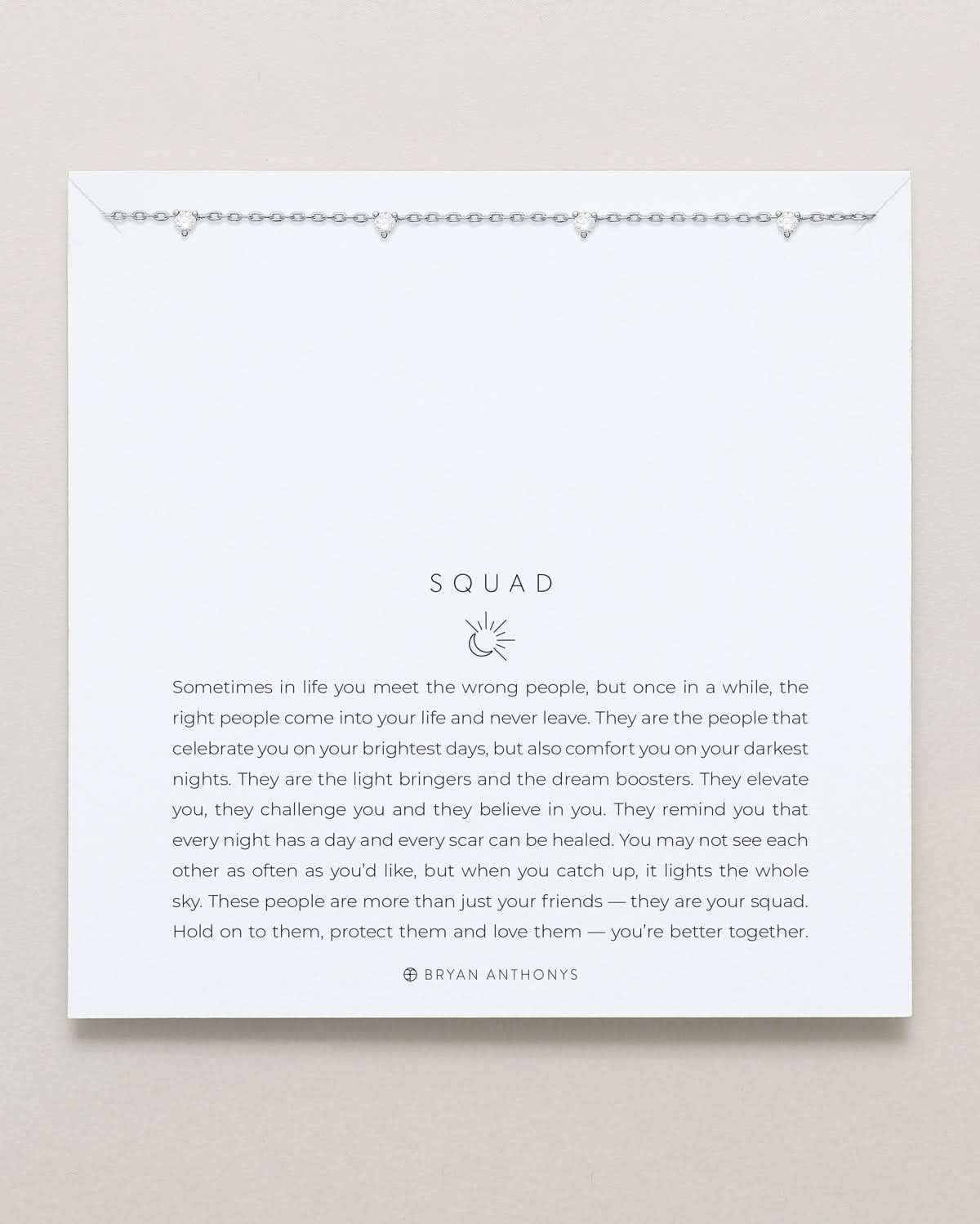 Squad Crystal Bracelet by Bryan Anthonys at Shirley Shoppe