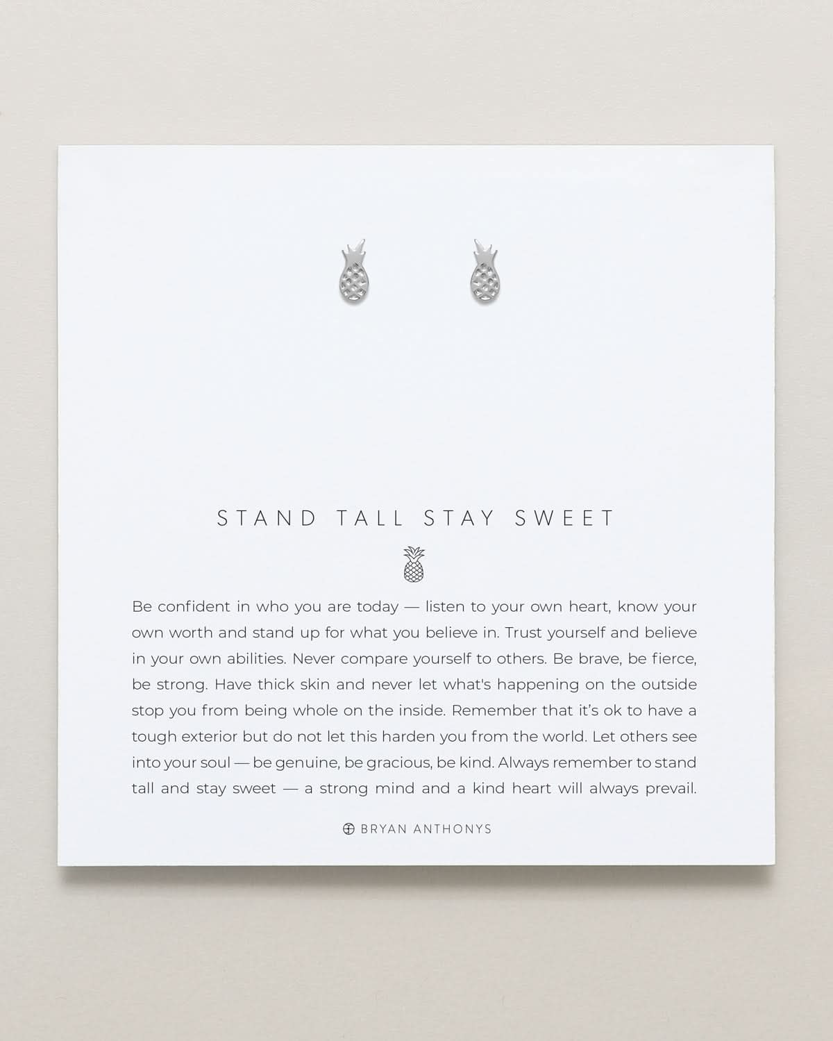Stand Tall Stay Sweet Earrings by Bryan Anthonys at Shirley Shoppe