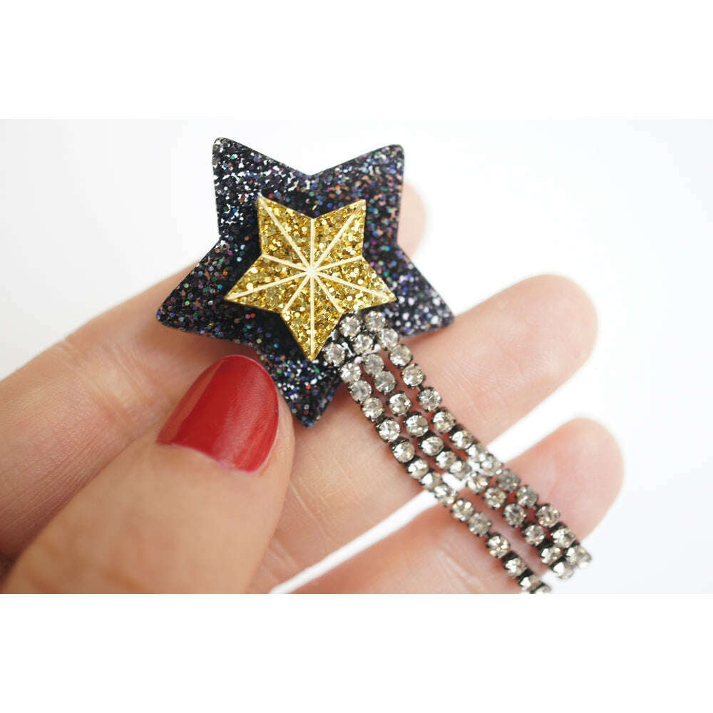 Star Button Cover by Laliblue