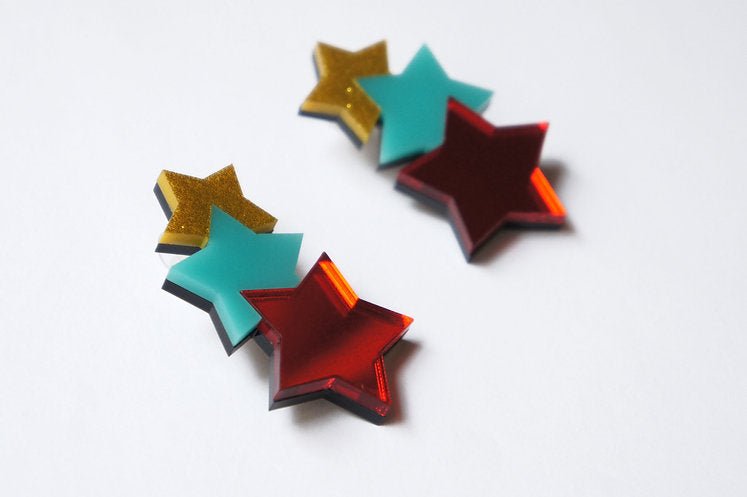Star Earrings by Laliblue by Quirks! at Shirley Shoppe
