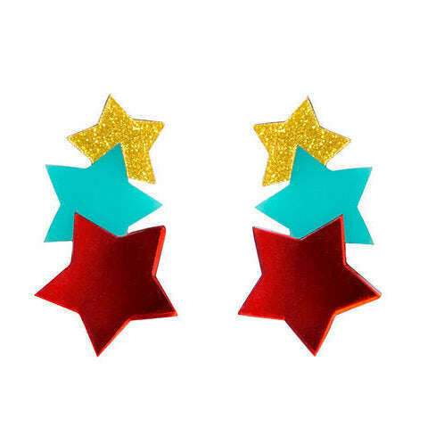 Star Earrings by Laliblue