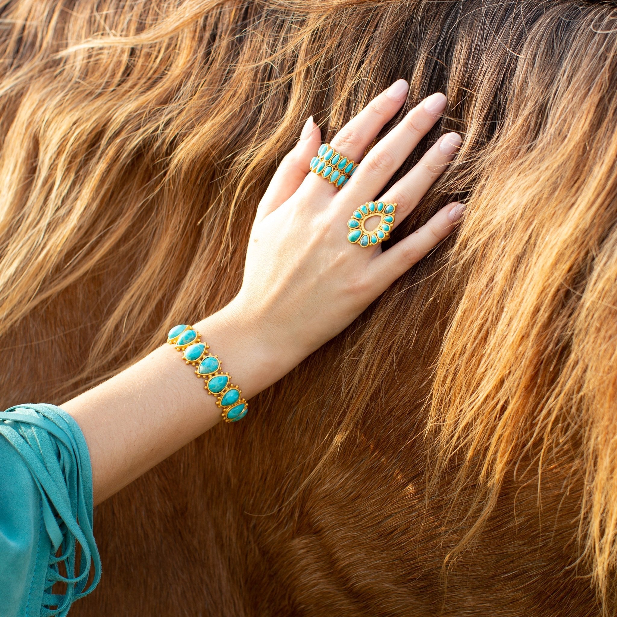Starburst Cuff by Christina Greene at Shirley Shoppe