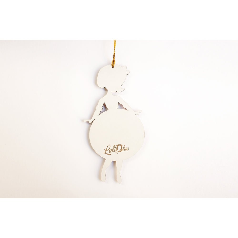 Striped Christmas Tree Ornament by Laliblue by Quirks! at Shirley Shoppe