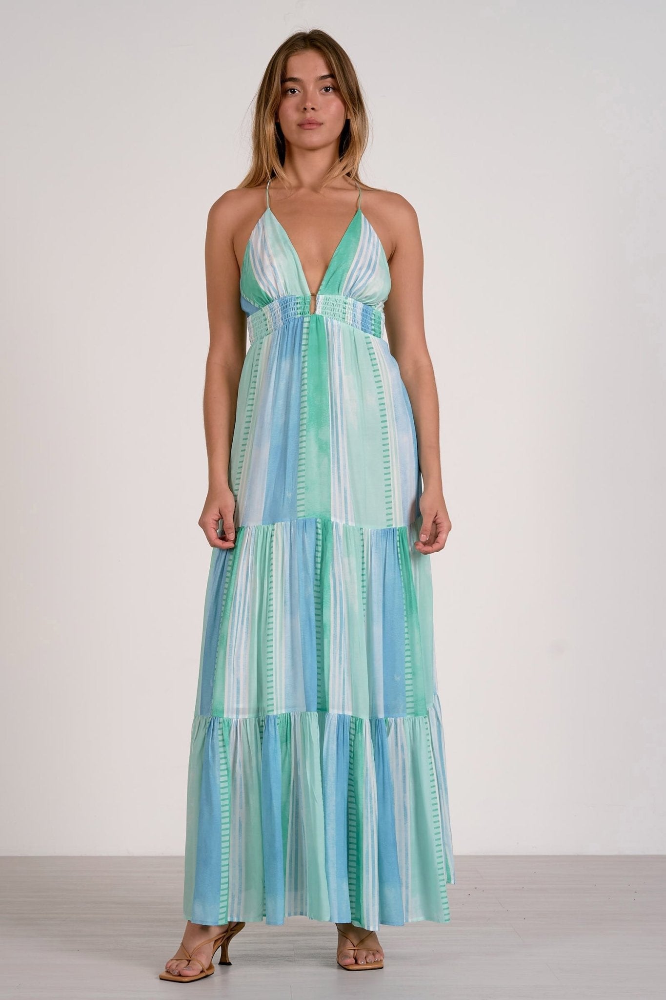 Strovia Maxi Blue Strovia by Shop Elan at Shirley Shoppe