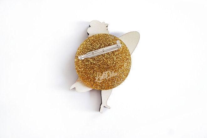 Surfer Girl Brooch by Laliblue by Quirks! at Shirley Shoppe