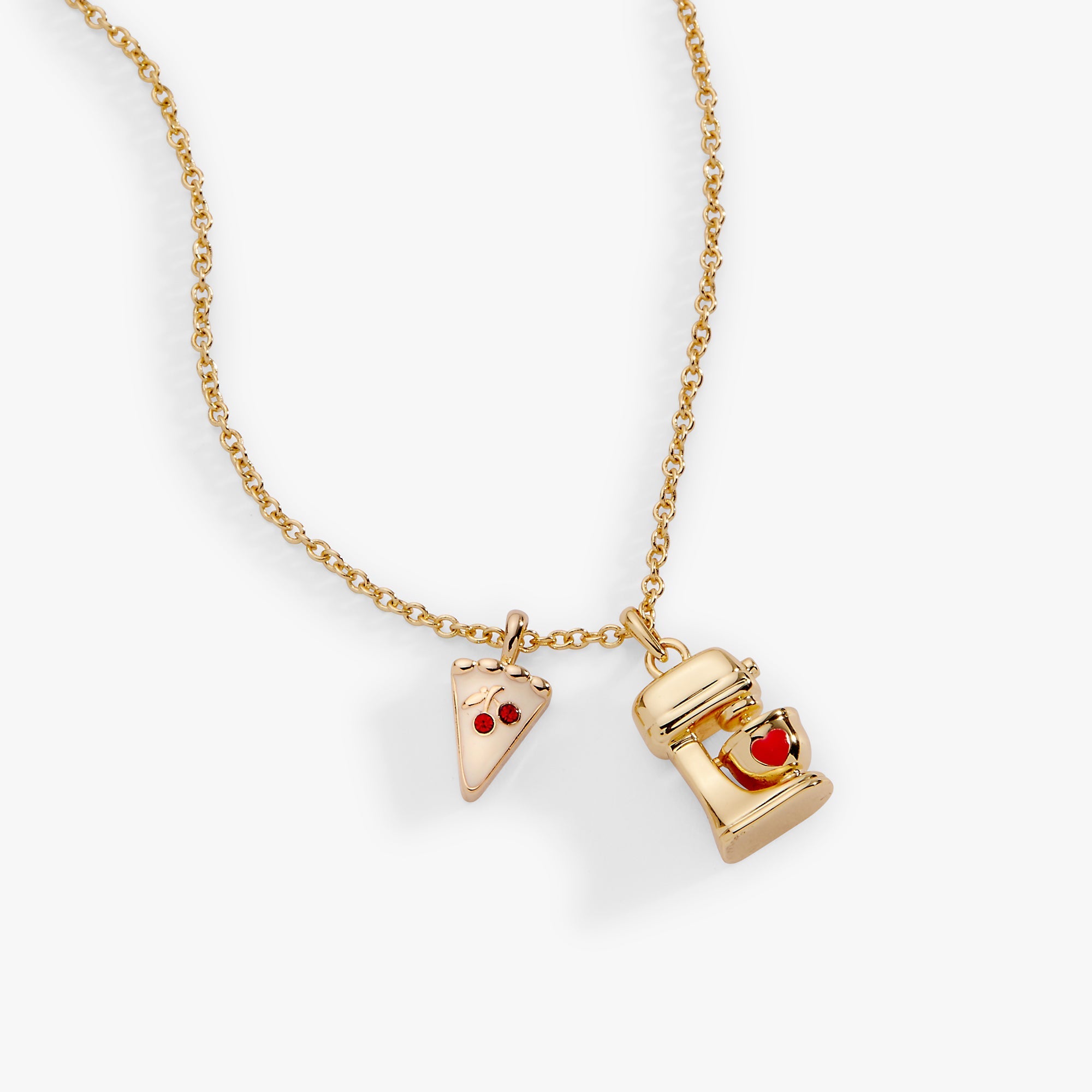 Sweet Shop Pie and Kitchen Mixer Charm Pendant Necklace by ALEX AND ANI at Shirley Shoppe