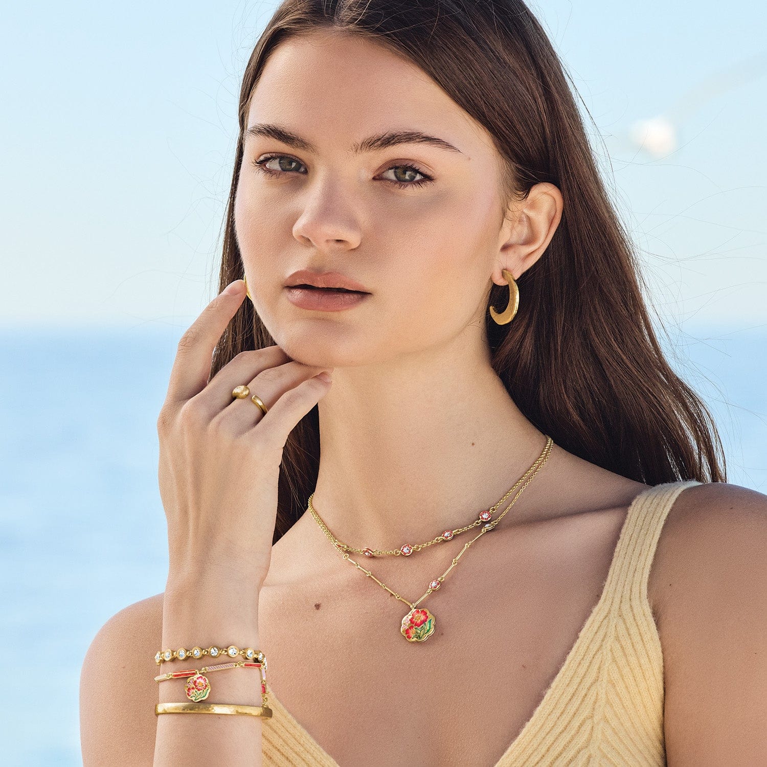 Sydney Poppy Necklace