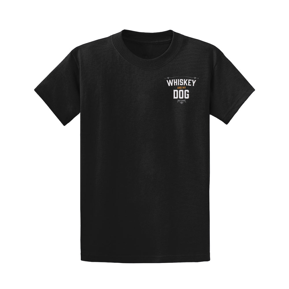 T-shirt: Whiskey and My Dog by Dog is Good at Shirley Shoppe
