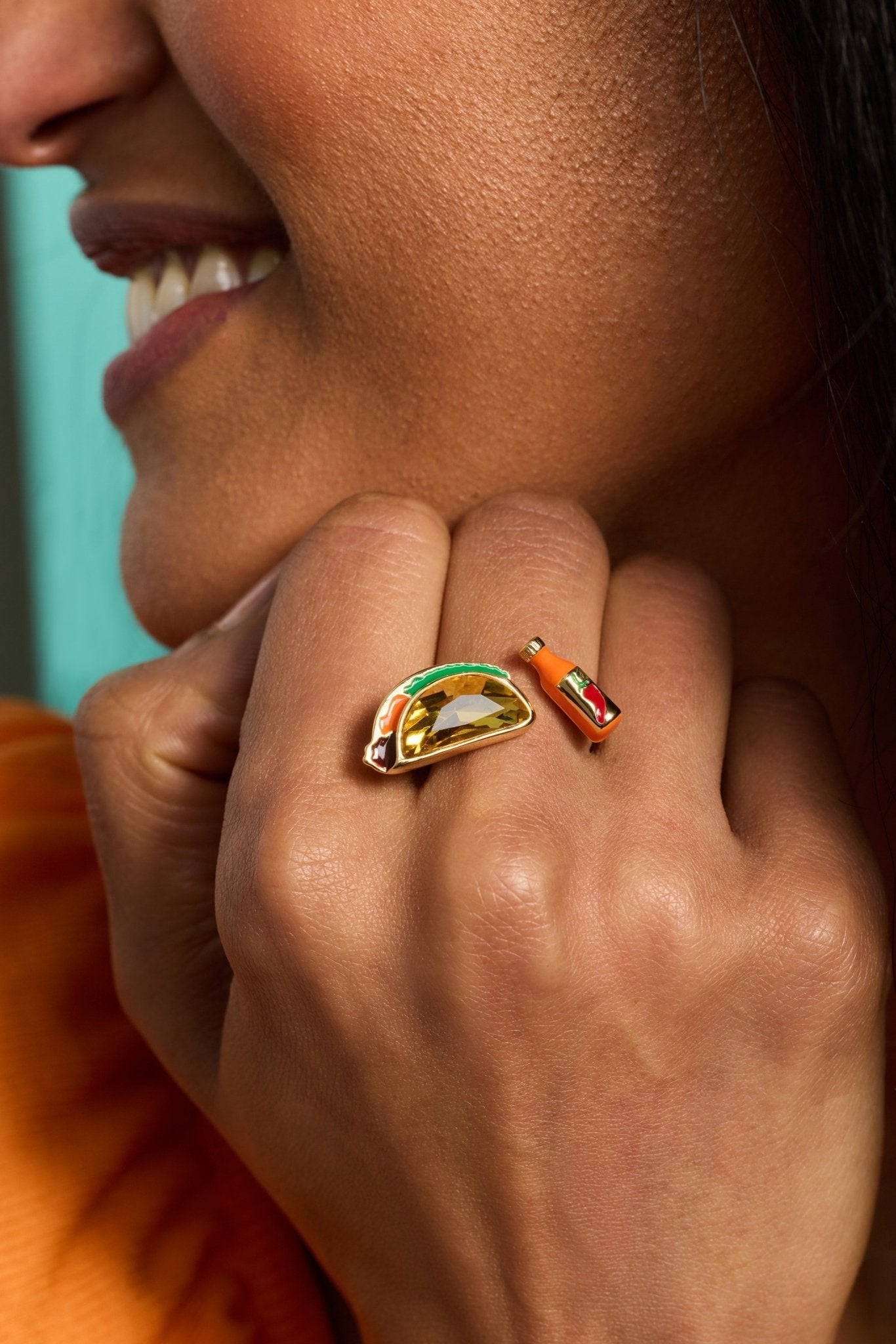 Taco Open Ring by ALEX AND ANI at Shirley Shoppe