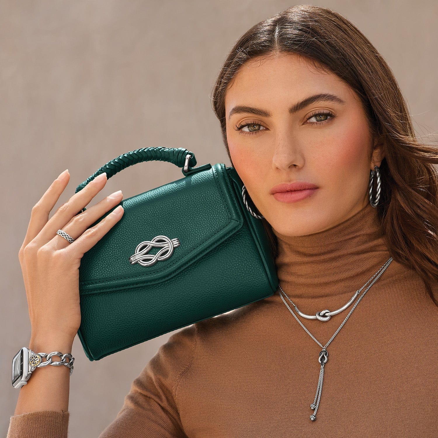 Tatum Small Flap Satchel