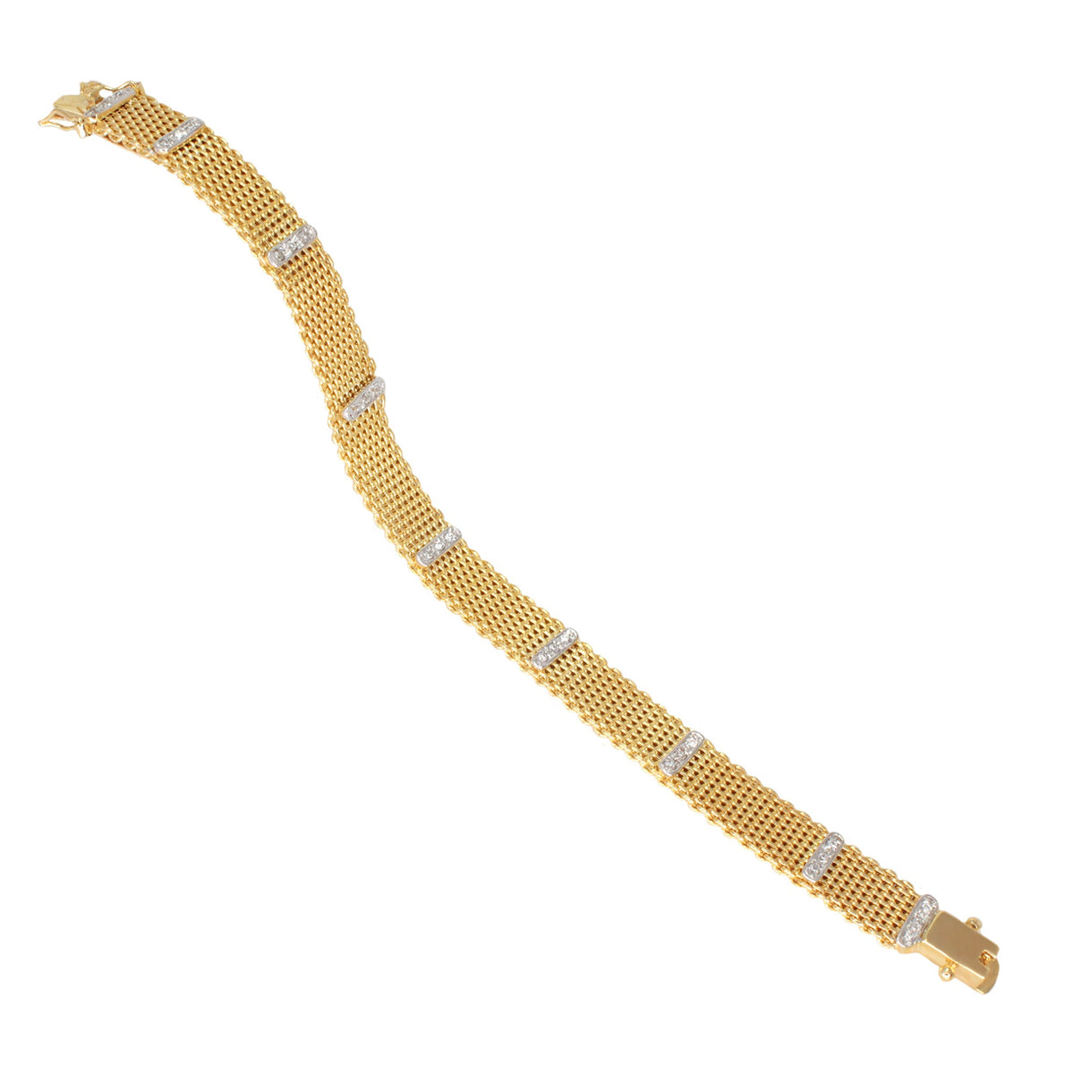 Cz Mesh Bracelet