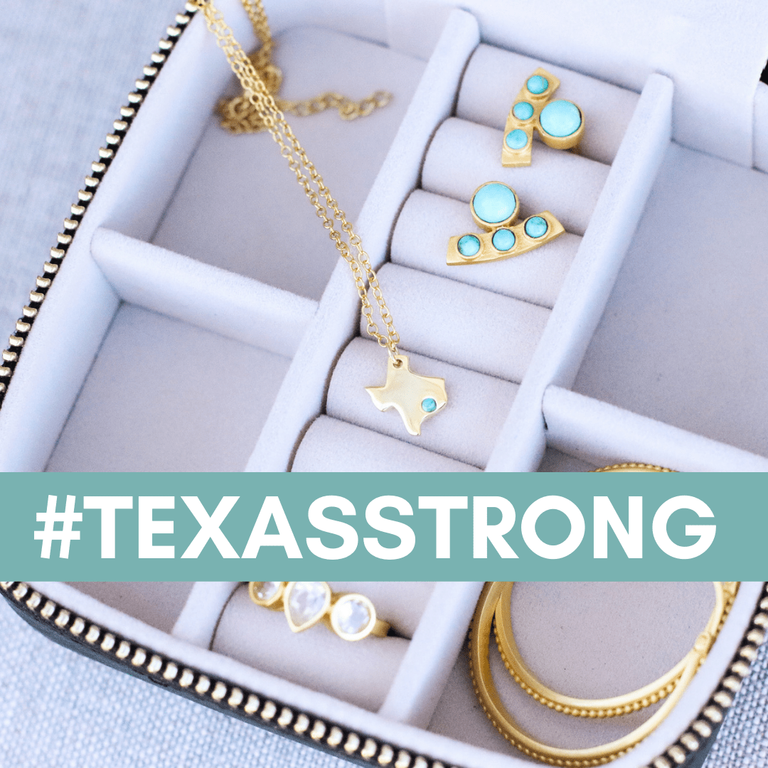 Texas Strong Necklace by Christina Greene at Shirley Shoppe