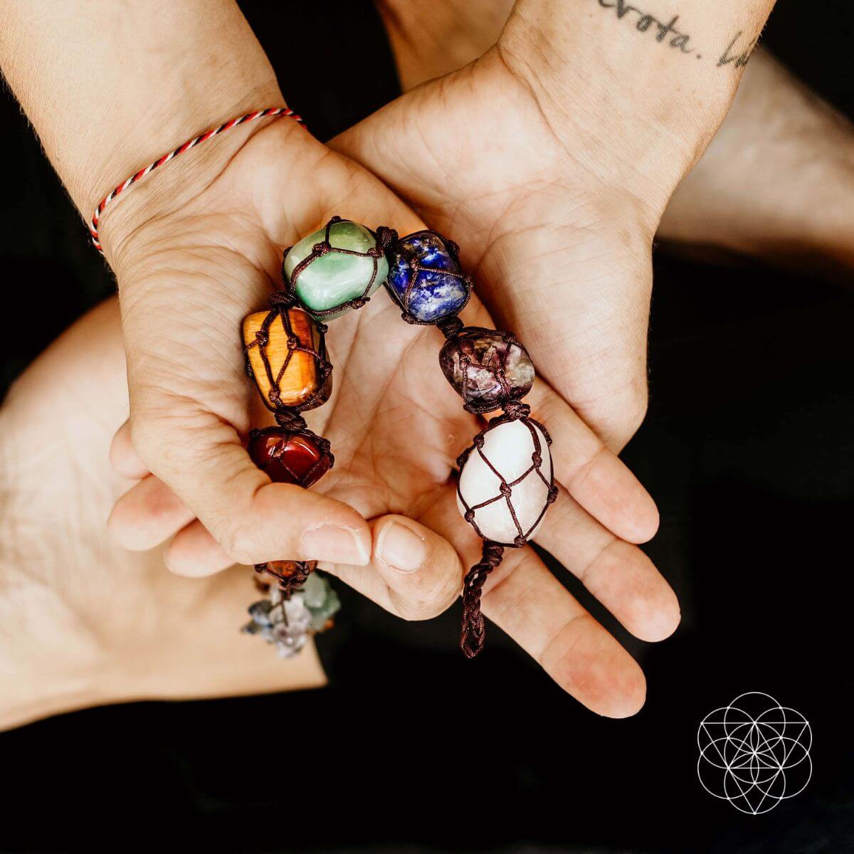 The 7 Chakra Healing Tassel by Conscious Items at Shirley Shoppe