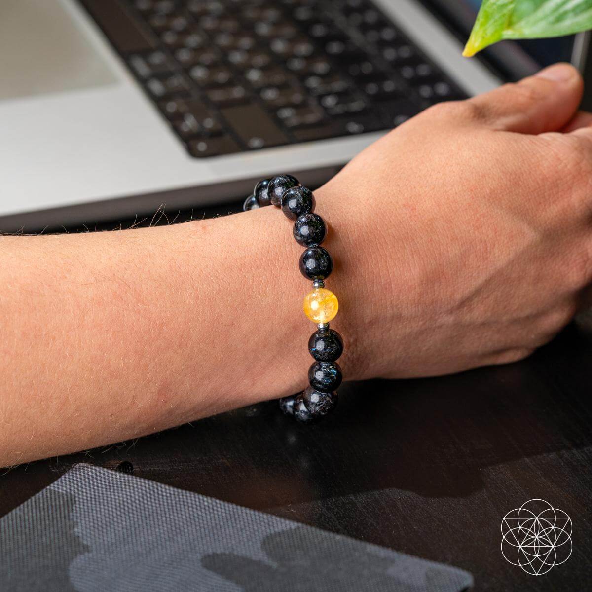 The Arfvedsonite Deep Healing Bracelet by Conscious Items at Shirley Shoppe