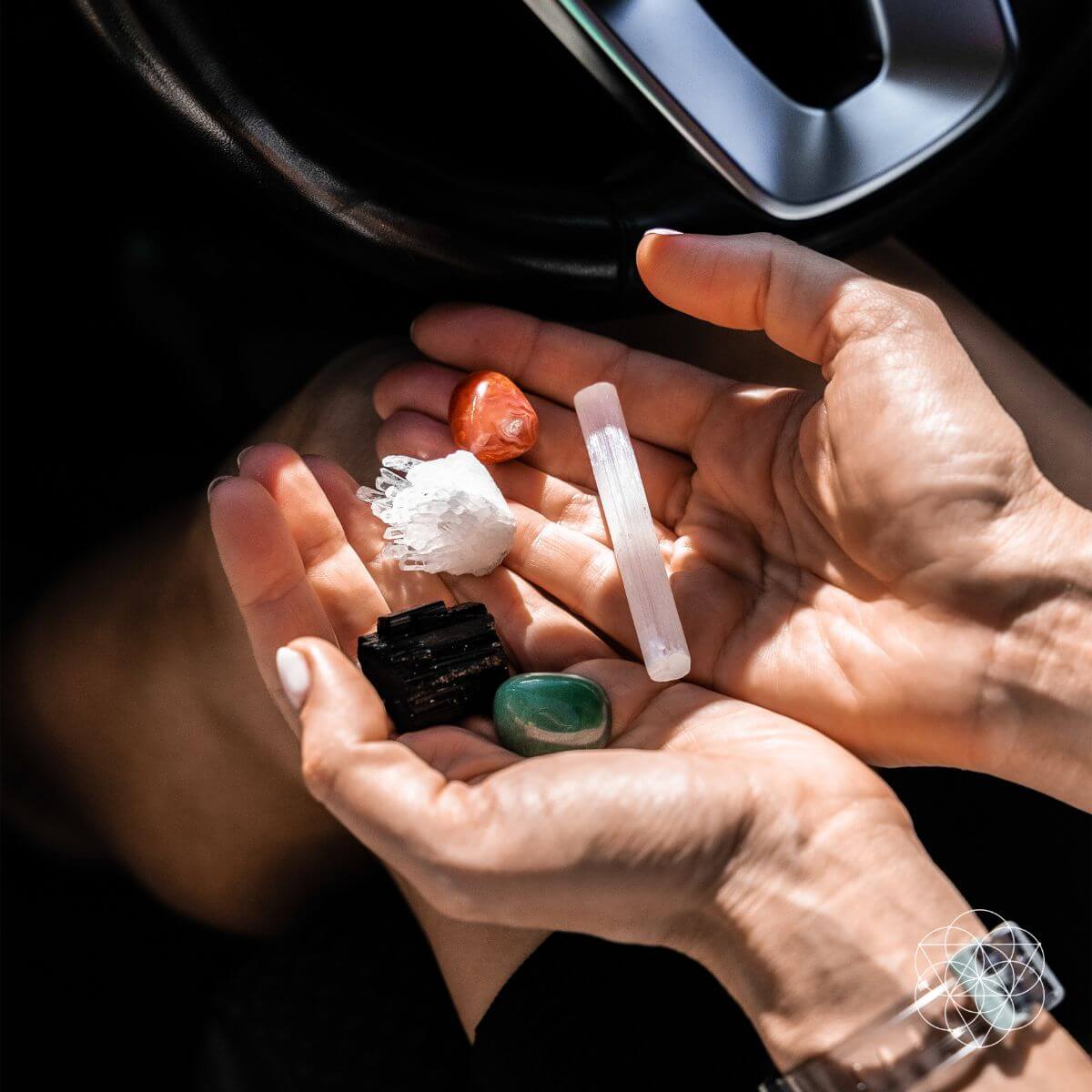 The Car Protection Crystal Kit by Conscious Items at Shirley Shoppe