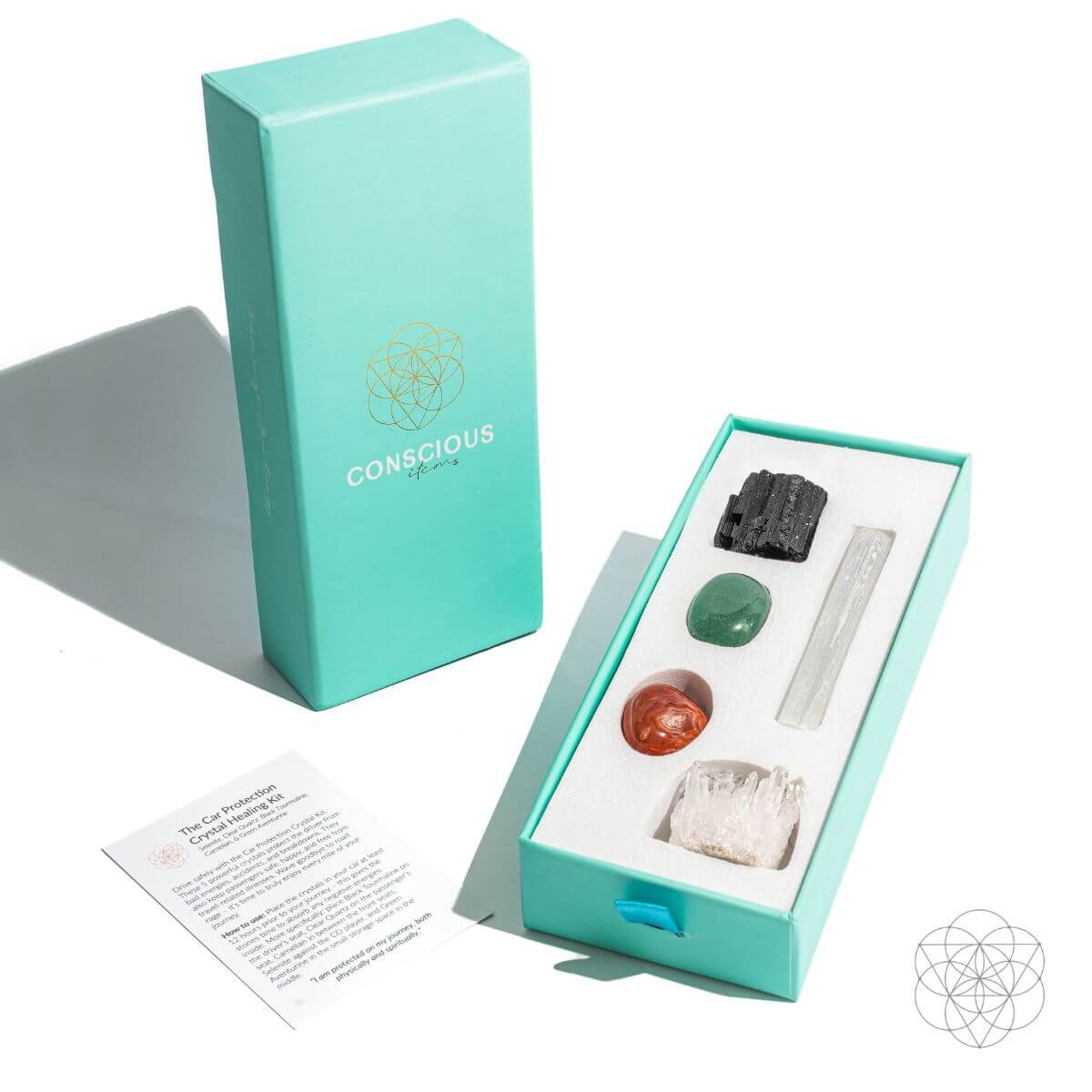 The Car Protection Crystal Kit by Conscious Items at Shirley Shoppe
