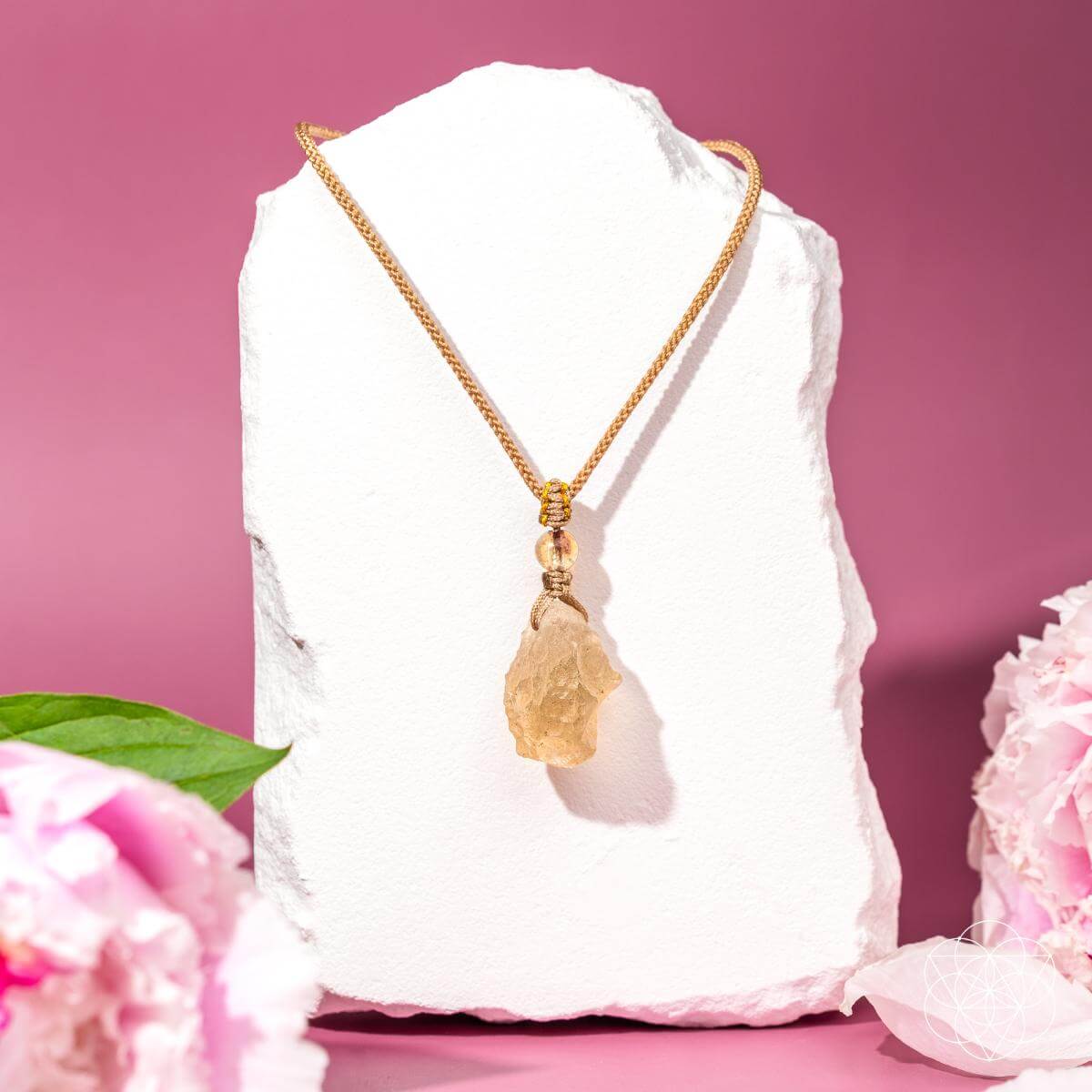 The Destiny Relic – Libyan Desert Glass Pendant by Conscious Items at Shirley Shoppe