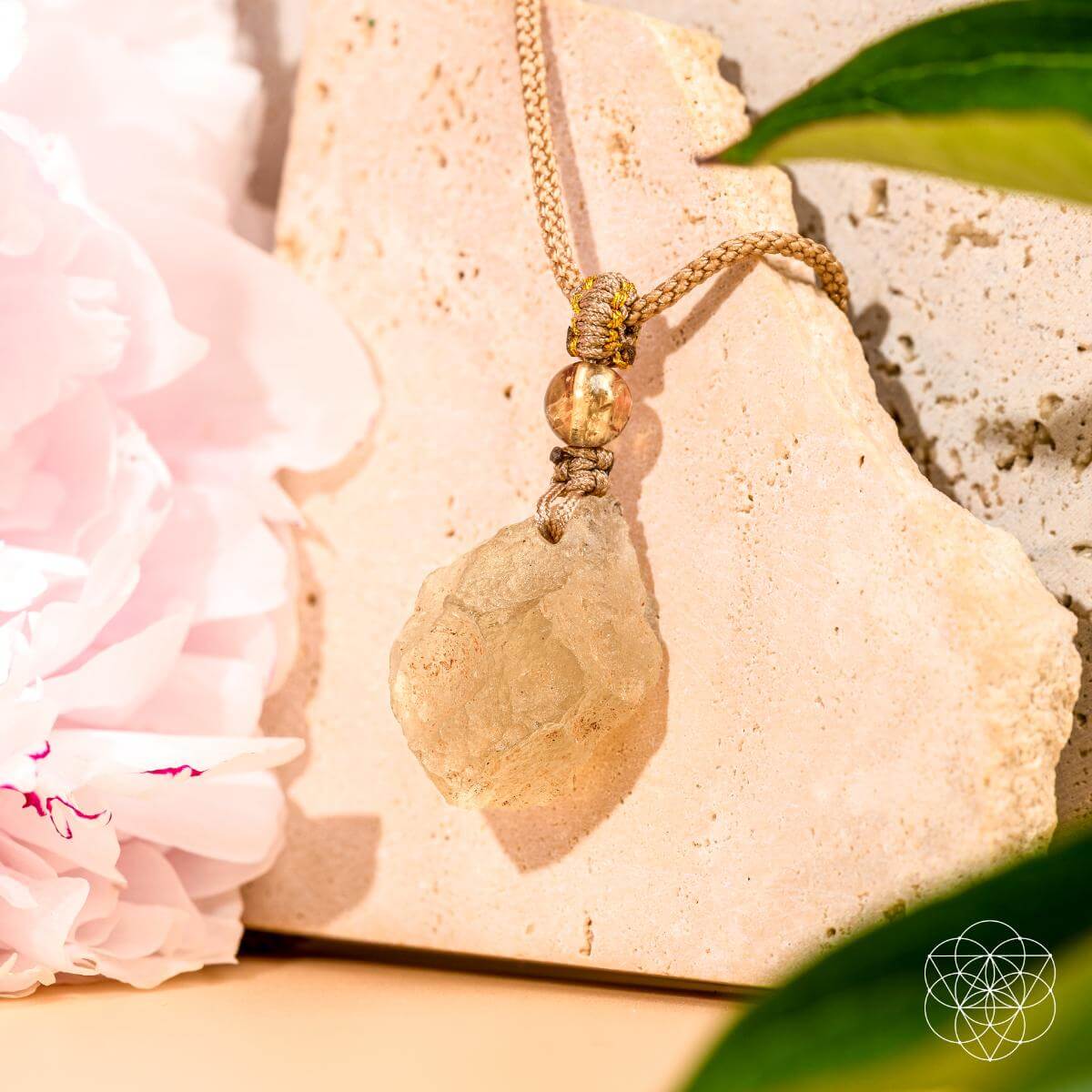 The Destiny Relic – Libyan Desert Glass Pendant by Conscious Items at Shirley Shoppe