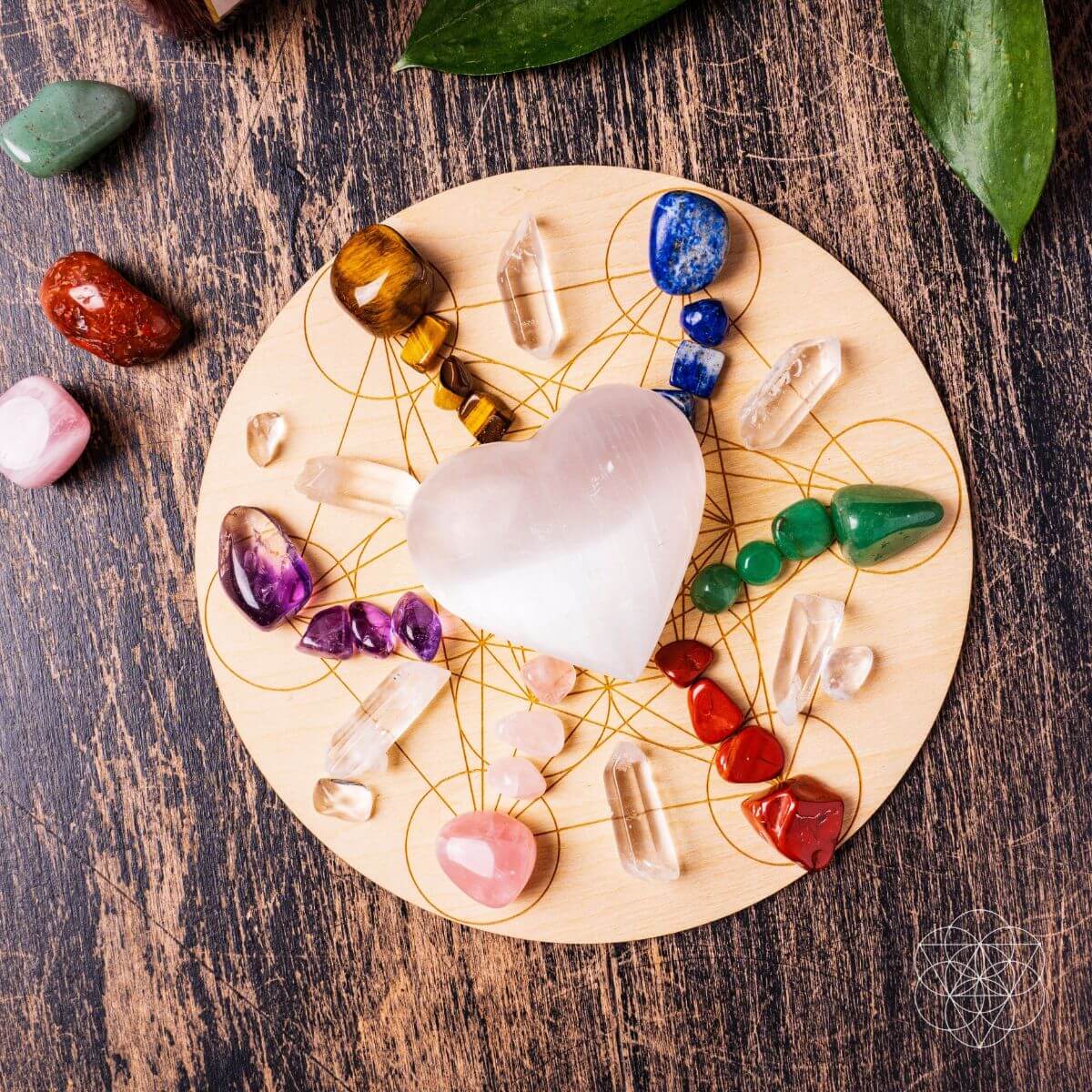 The Divination Crystal Grid Set by Conscious Items at Shirley Shoppe