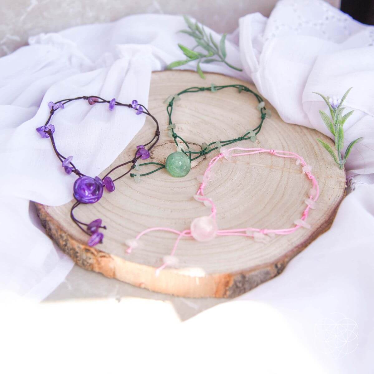 The Emotional Healing Anklet by Conscious Items at Shirley Shoppe