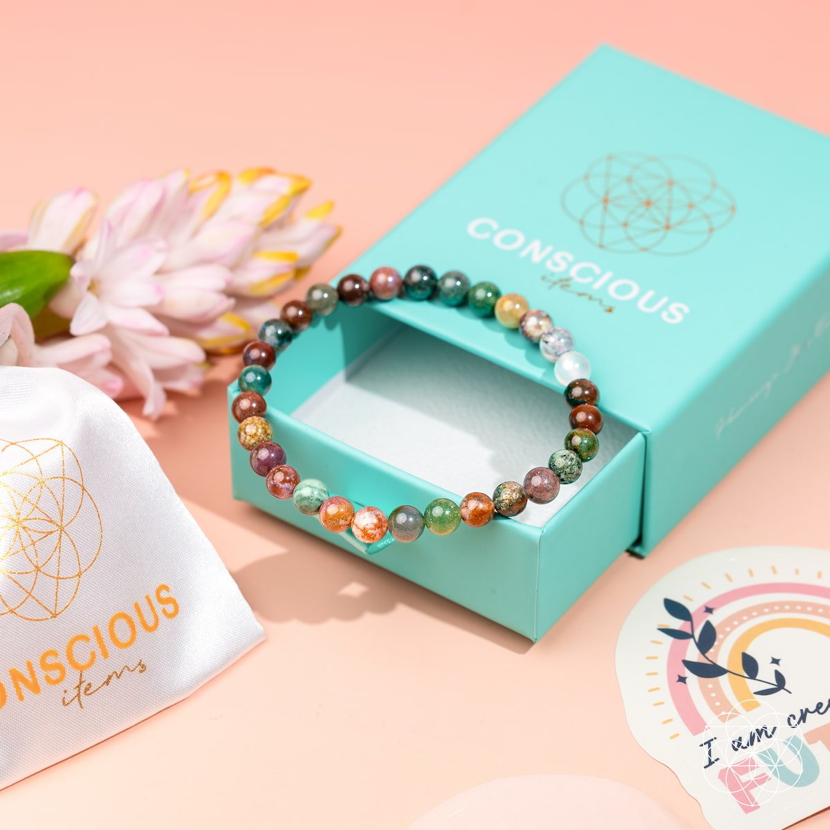 The Energy Bracelet | 6mm by Conscious Items at Shirley Shoppe