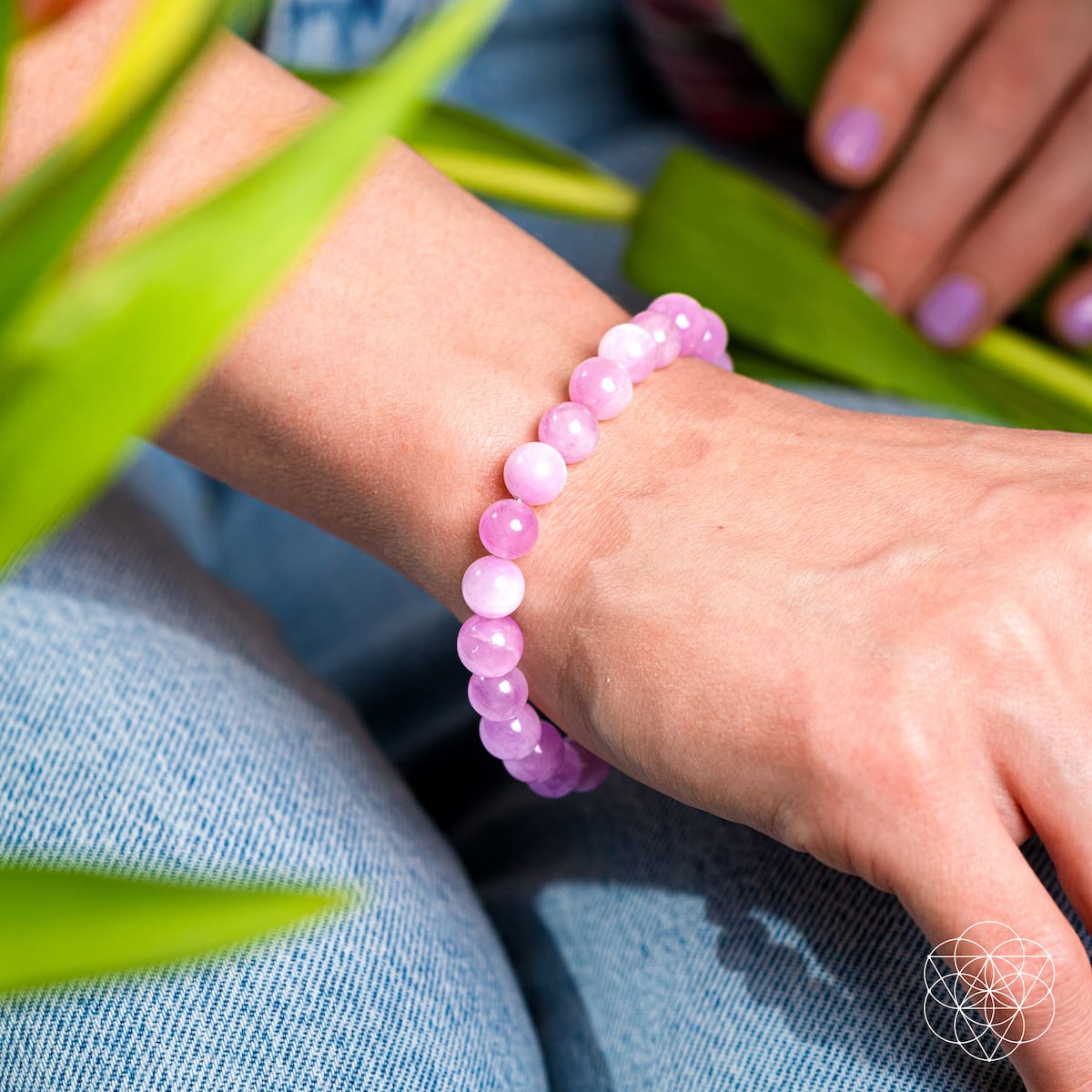 The Heart Reset - Rare Pink Kunzite Bracelet by Conscious Items at Shirley Shoppe