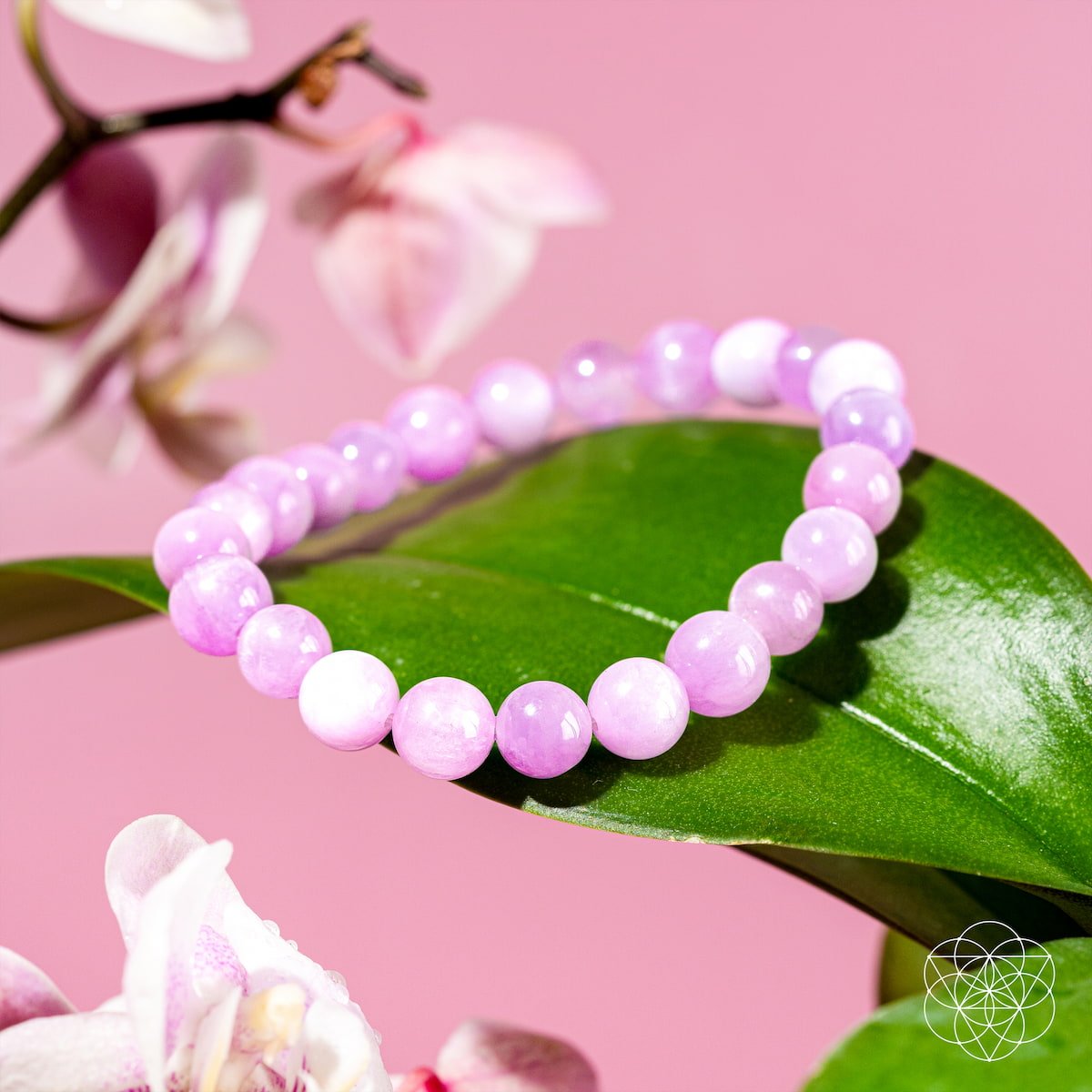 The Heart Reset - Rare Pink Kunzite Bracelet by Conscious Items at Shirley Shoppe