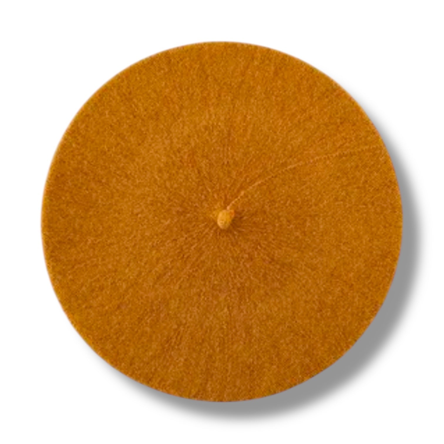 The Looker Classic French Beret - Light Brown by Quirks! at Shirley Shoppe