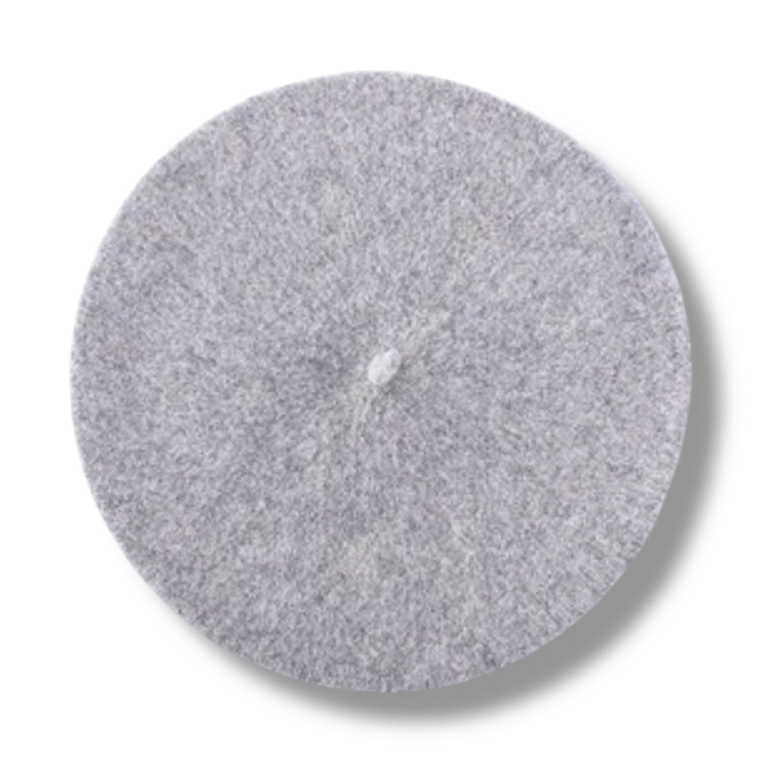 The Looker Classic French Beret - Light Grey by Quirks! at Shirley Shoppe