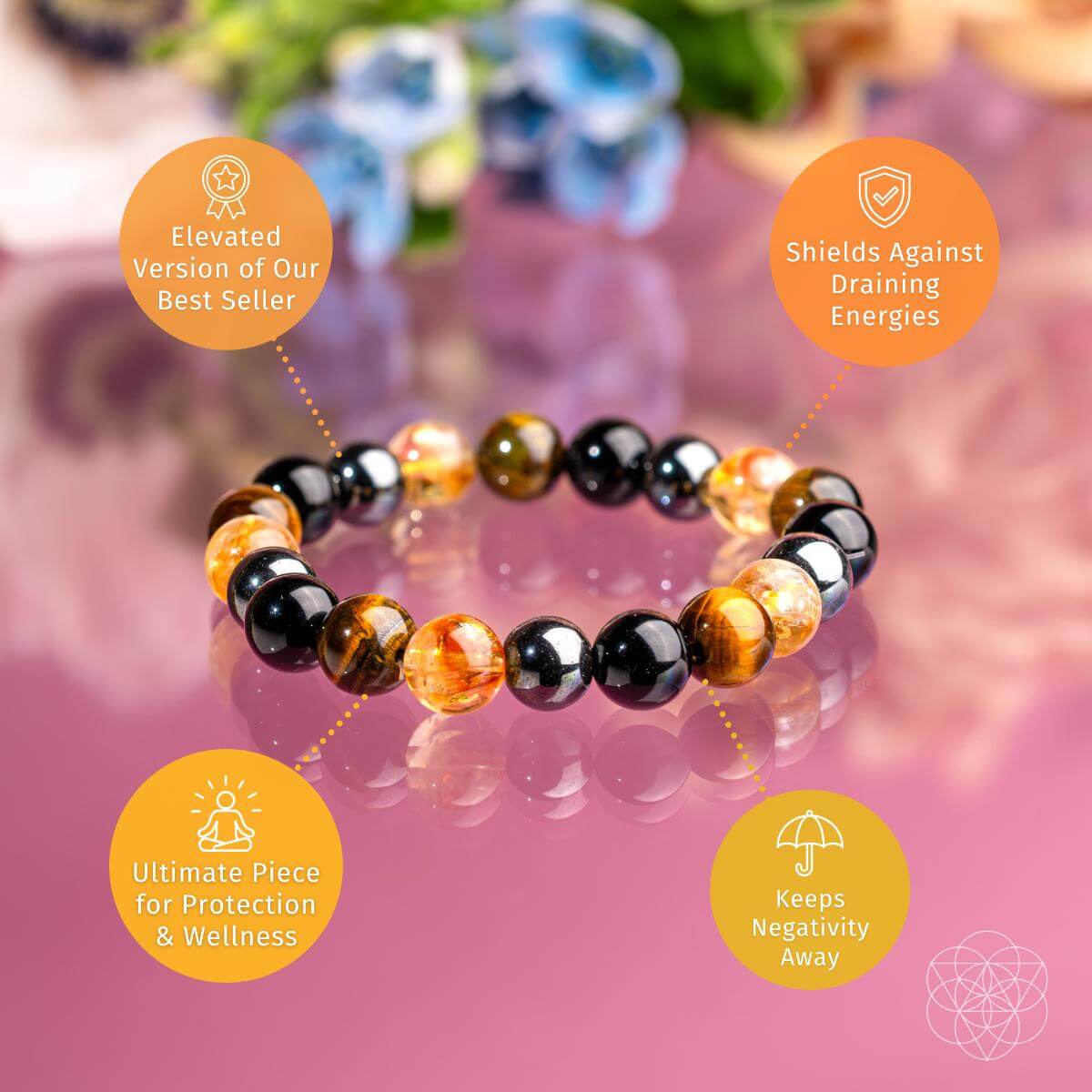 The Quadruple Protection Bracelet by Conscious Items at Shirley Shoppe