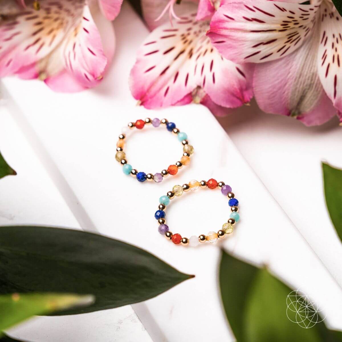 The Rainbow Freedom Rings by Conscious Items at Shirley Shoppe