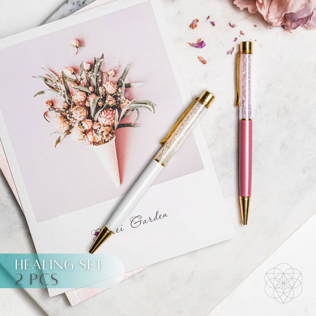 The Self-Cleansing Crystal Pens by Conscious Items at Shirley Shoppe