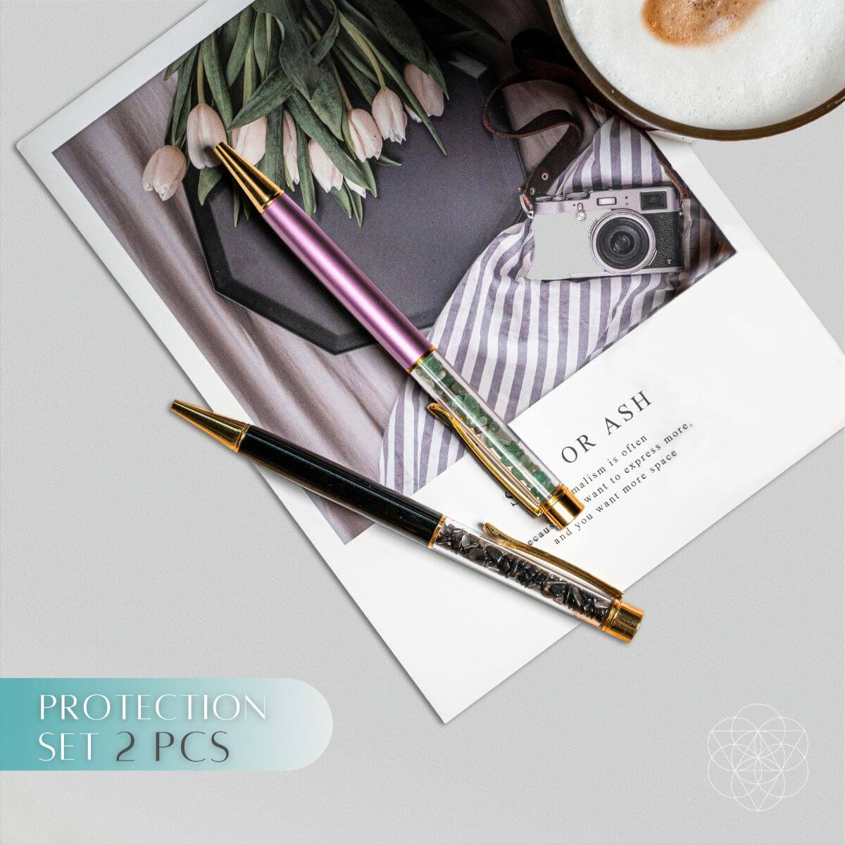The Self-Cleansing Crystal Pens by Conscious Items at Shirley Shoppe
