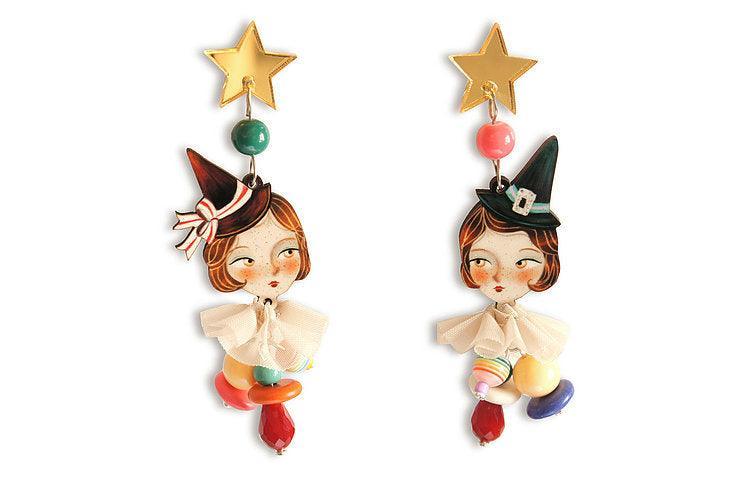 The Sisters Earrings by Laliblue by Quirks! at Shirley Shoppe