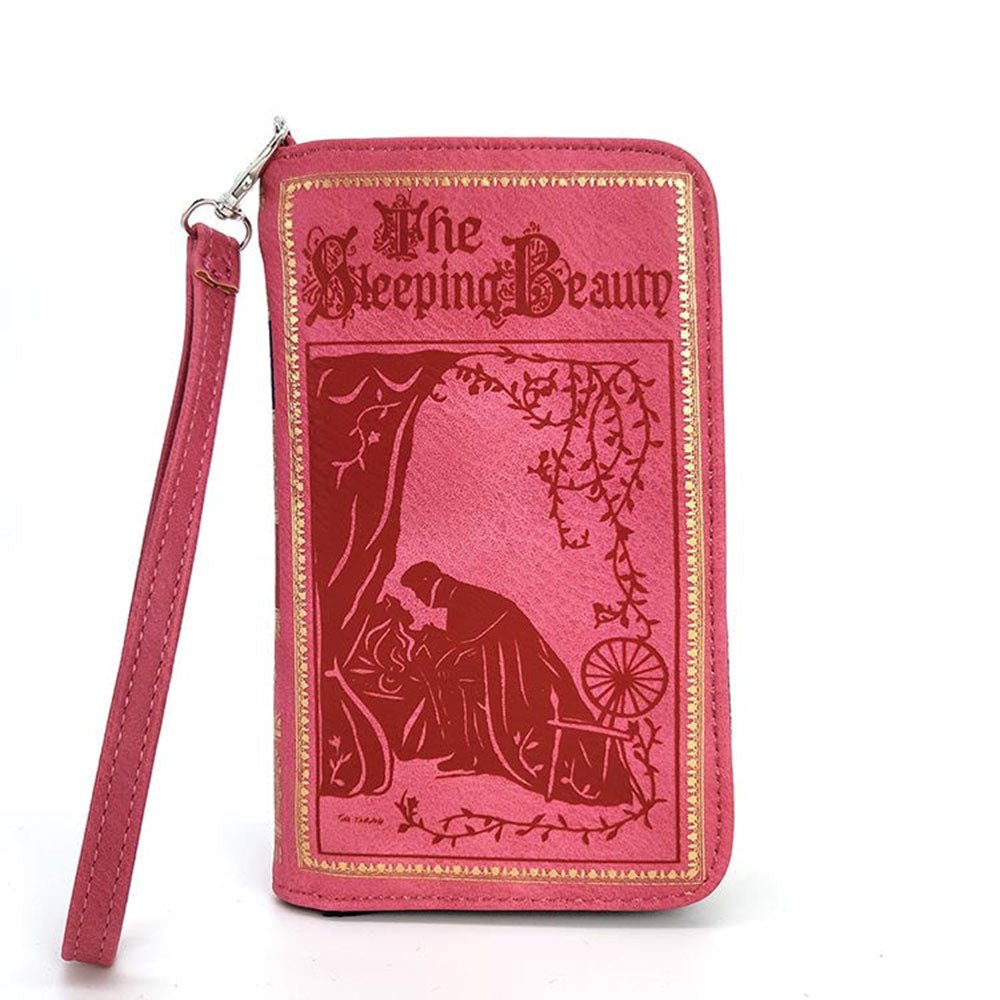 The Sleeping Beauty Book Wallet Wristlet by Quirks! at Shirley Shoppe