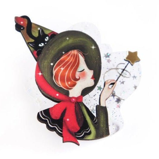 The Sorceress Brooch by Laliblue by Quirks! at Shirley Shoppe
