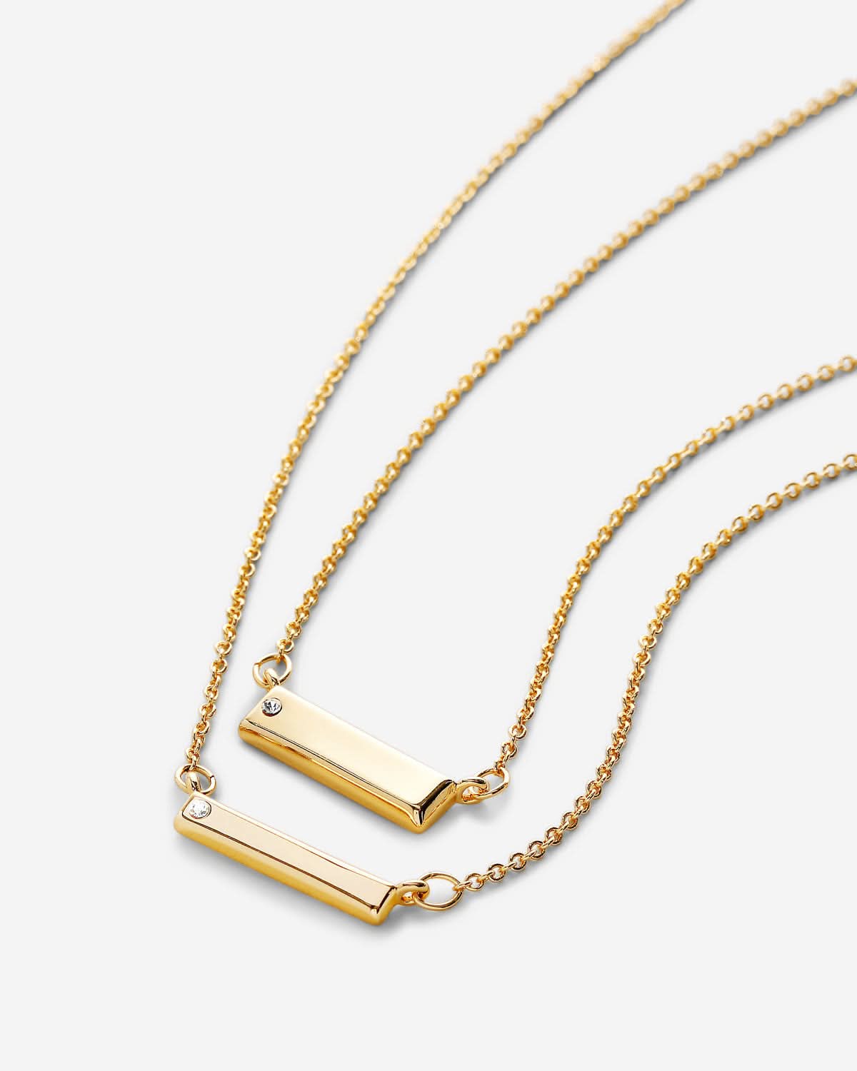 Through Thick & Thin Necklace Set by Bryan Anthonys at Shirley Shoppe