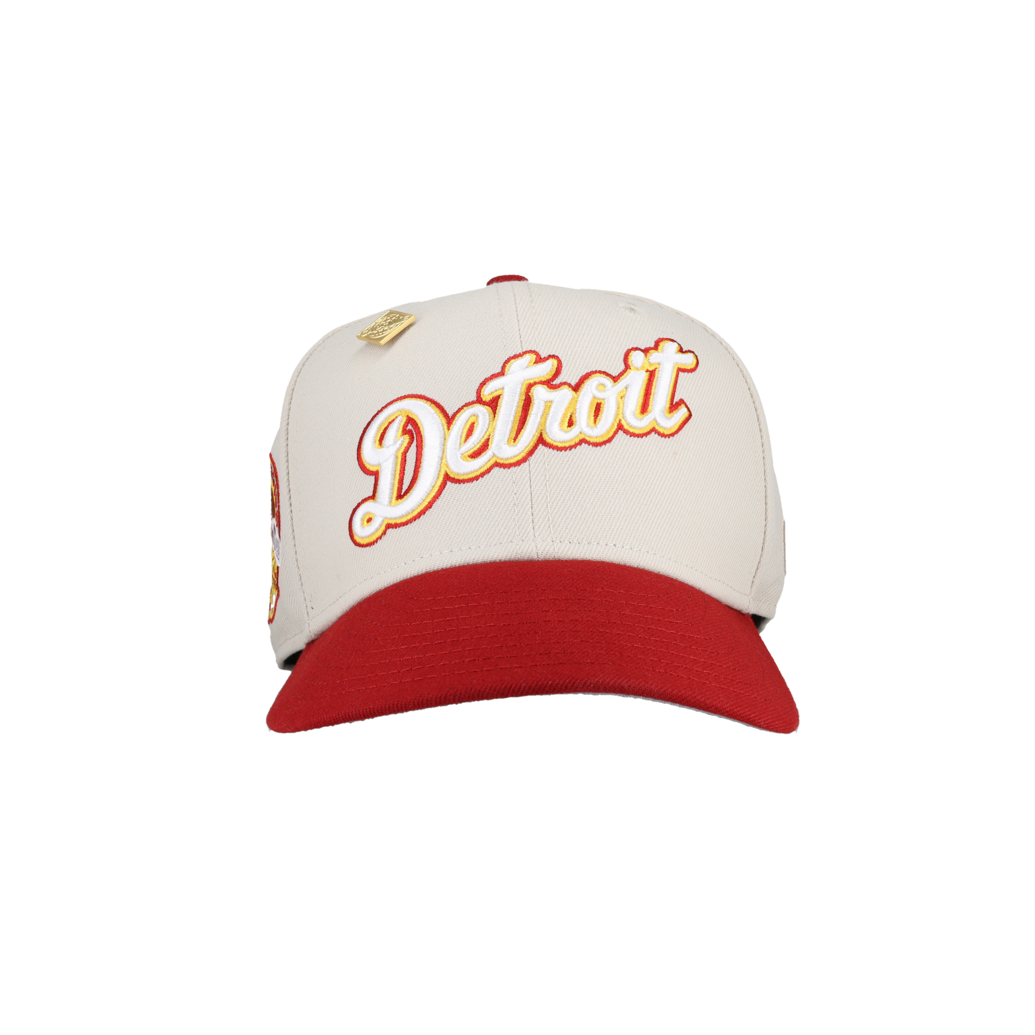 Detroit Tigers April 4th Collection Tiger Stadium Patch Fitted Hat