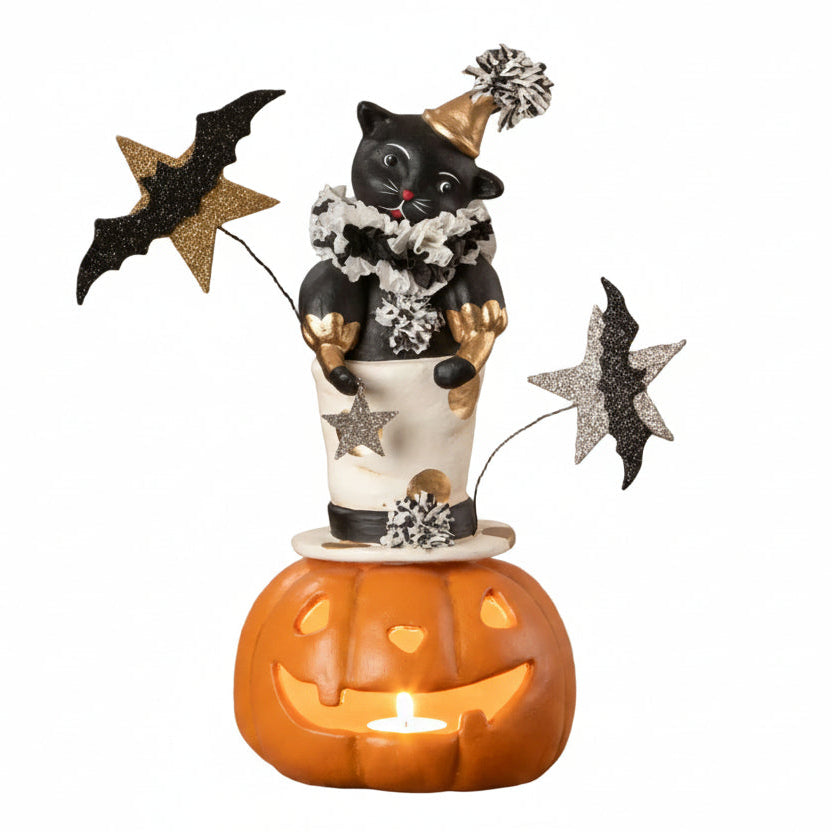 Top Hat Jack with Cat by Bethany Lowe Designs